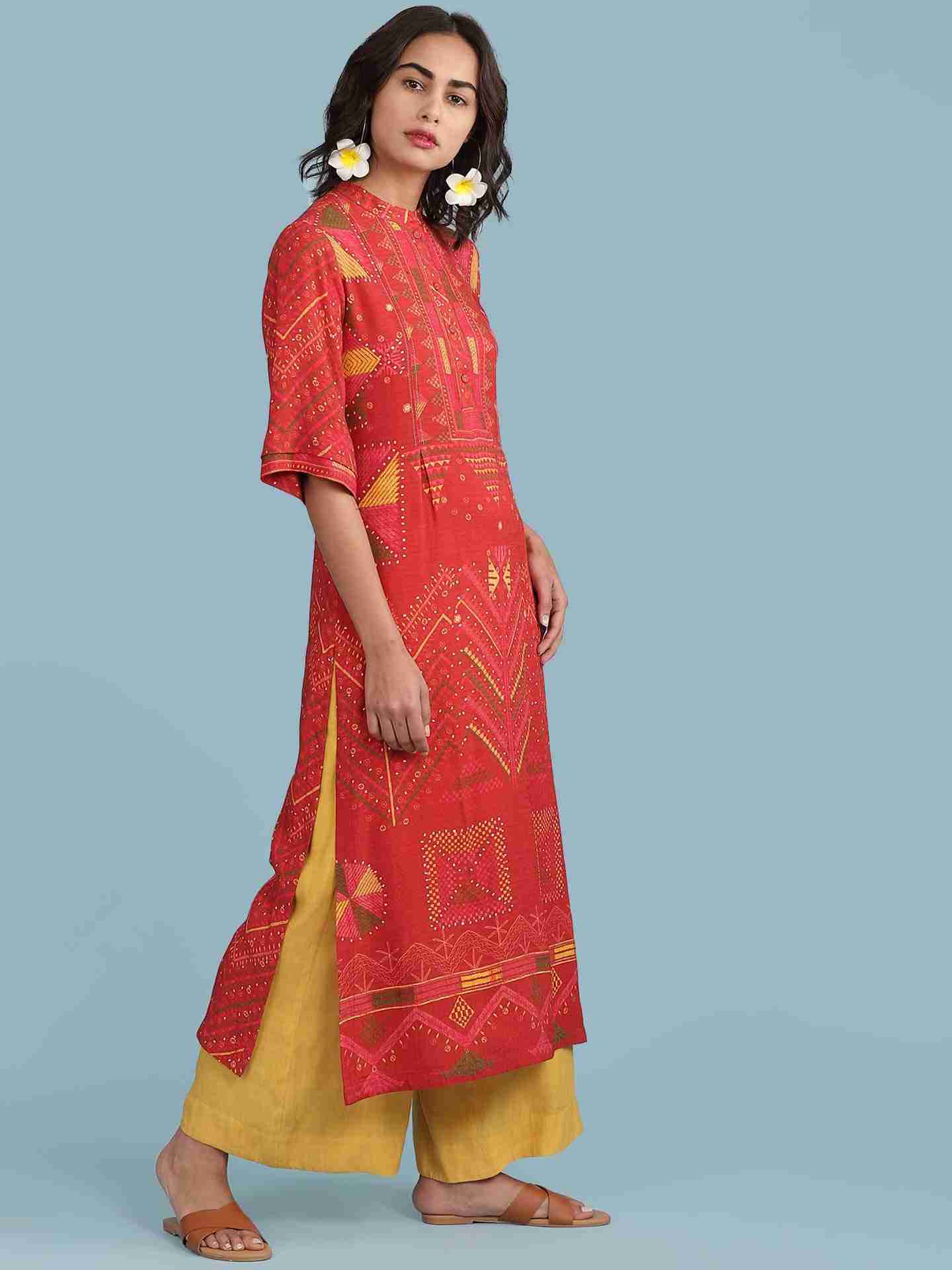 Rust Swasashtra Suit Set