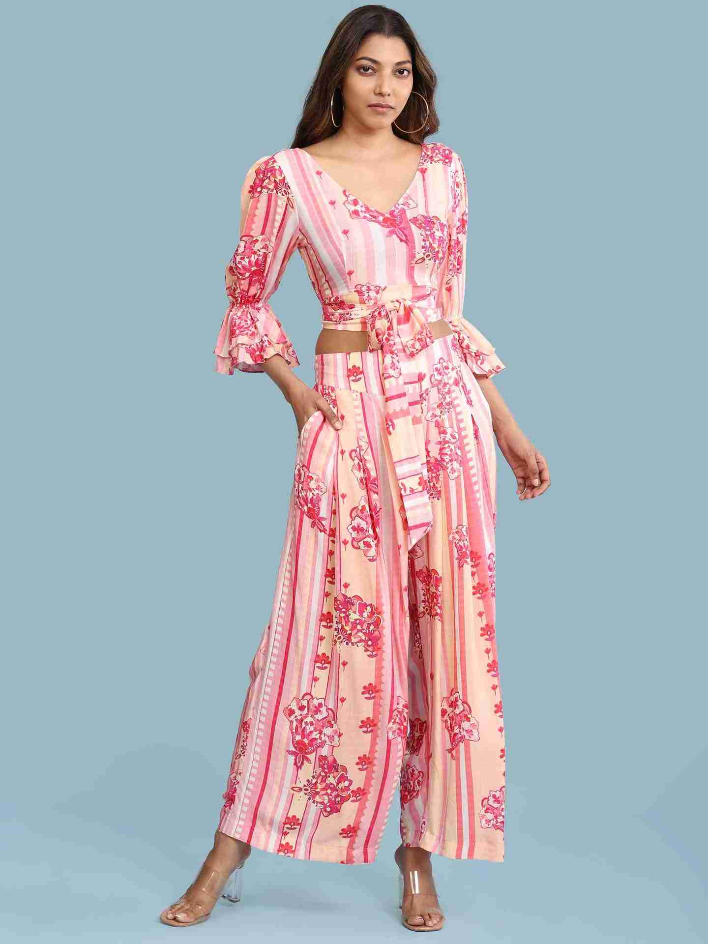 Pink Japanese Co-Ord Set