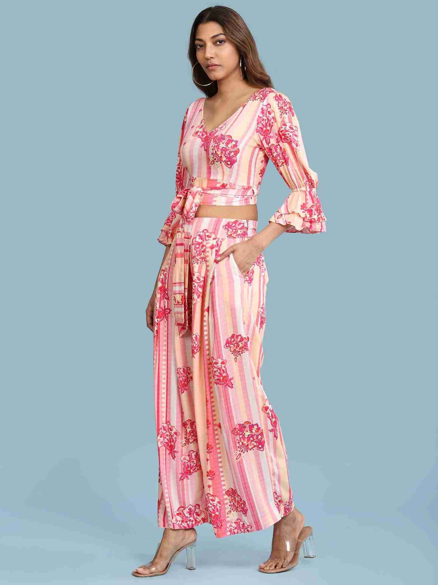 Pink Japanese Co-Ord Set