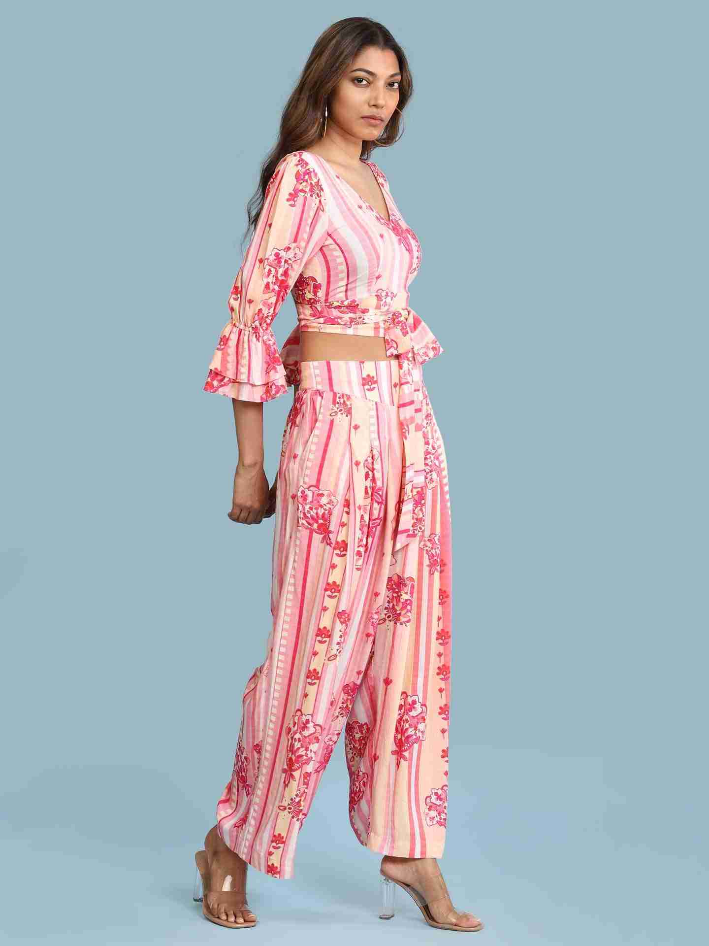 Pink Japanese Co-Ord Set