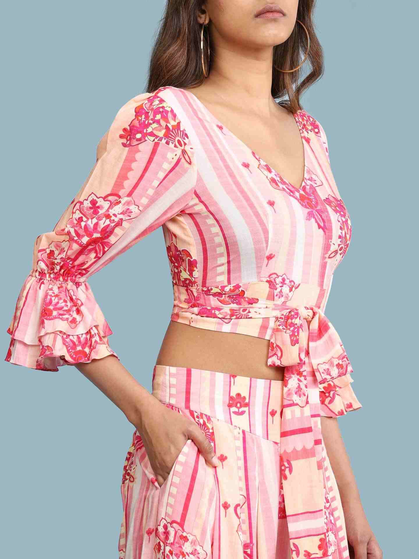 Pink Japanese Co-Ord Set