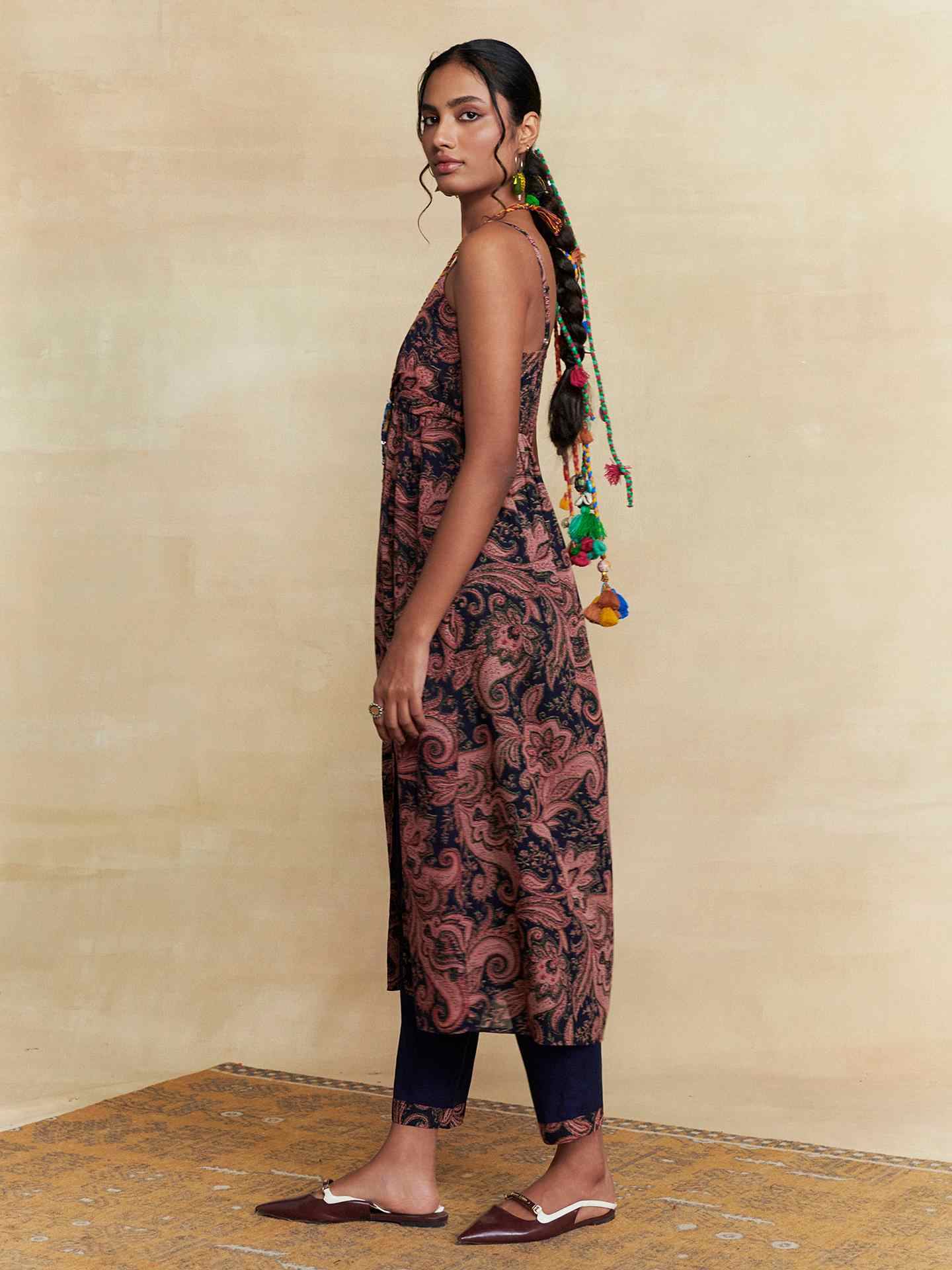 Navy Lily Bloom Co-Ord Set