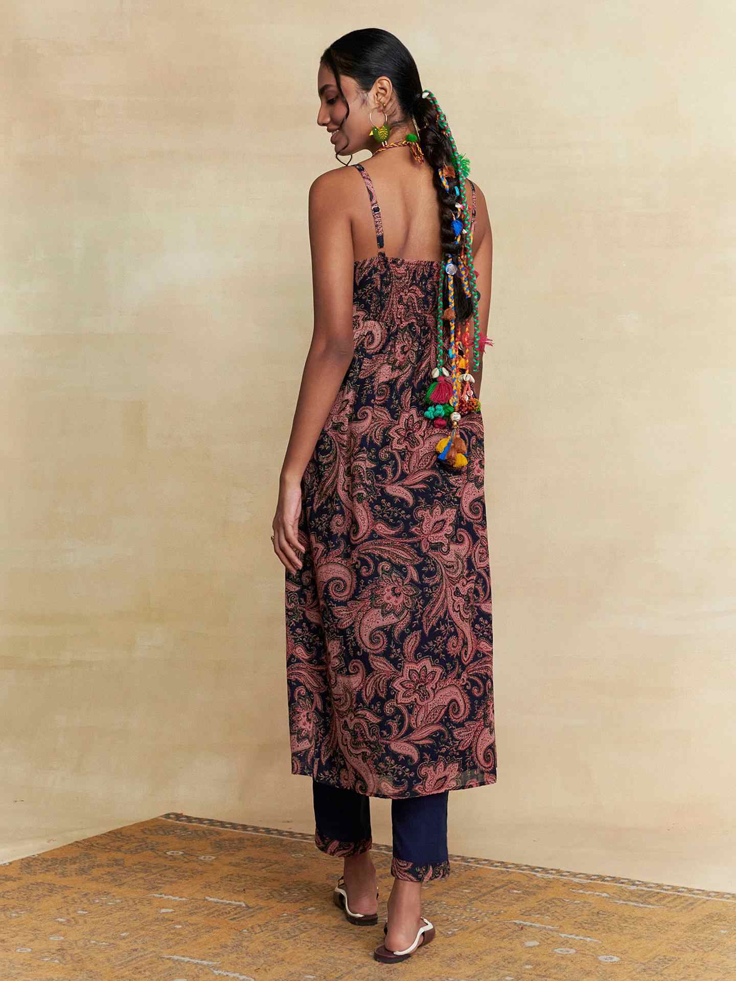 Navy Lily Bloom Co-Ord Set