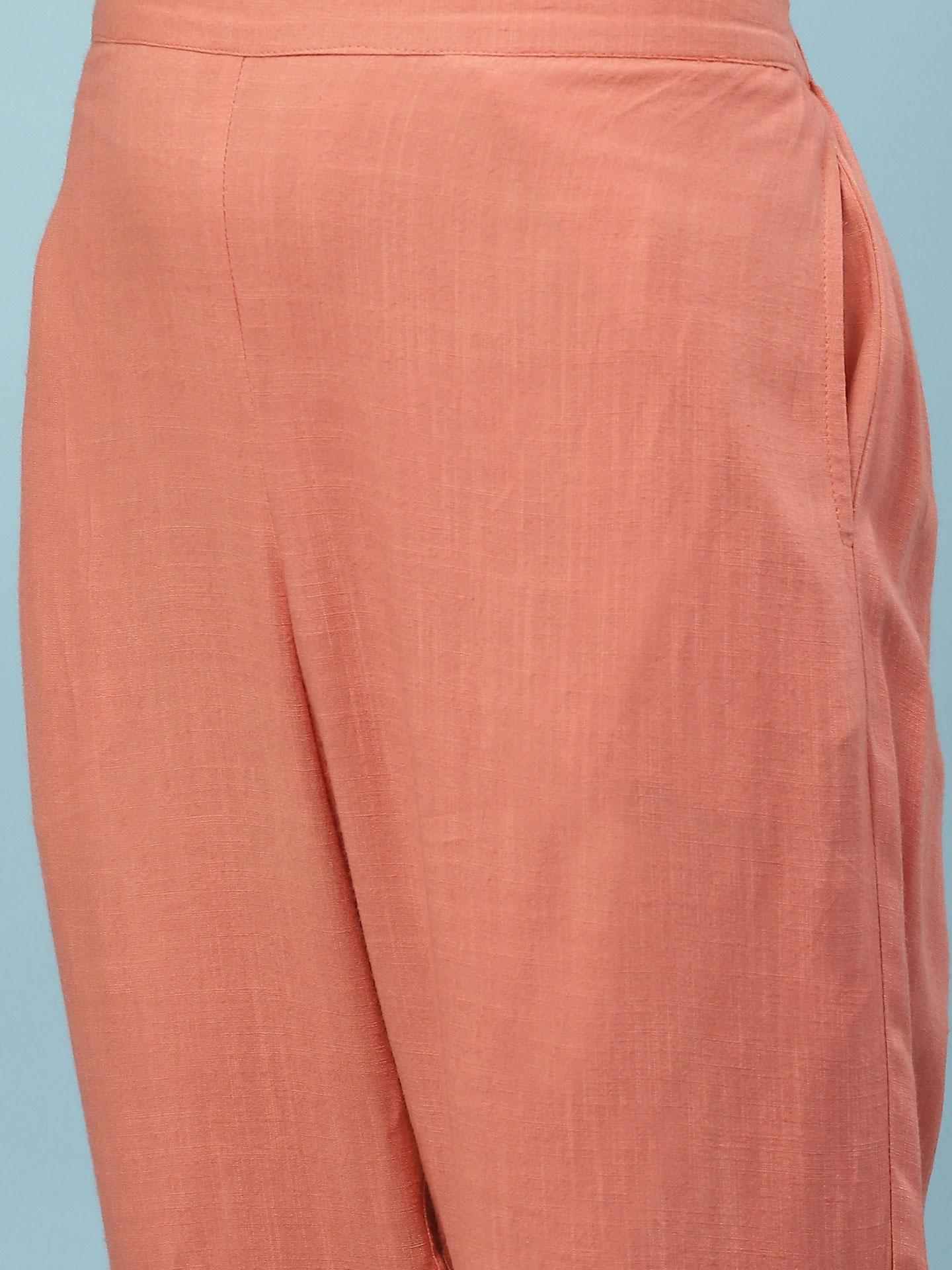 Pink Islamic Butti Suit Set