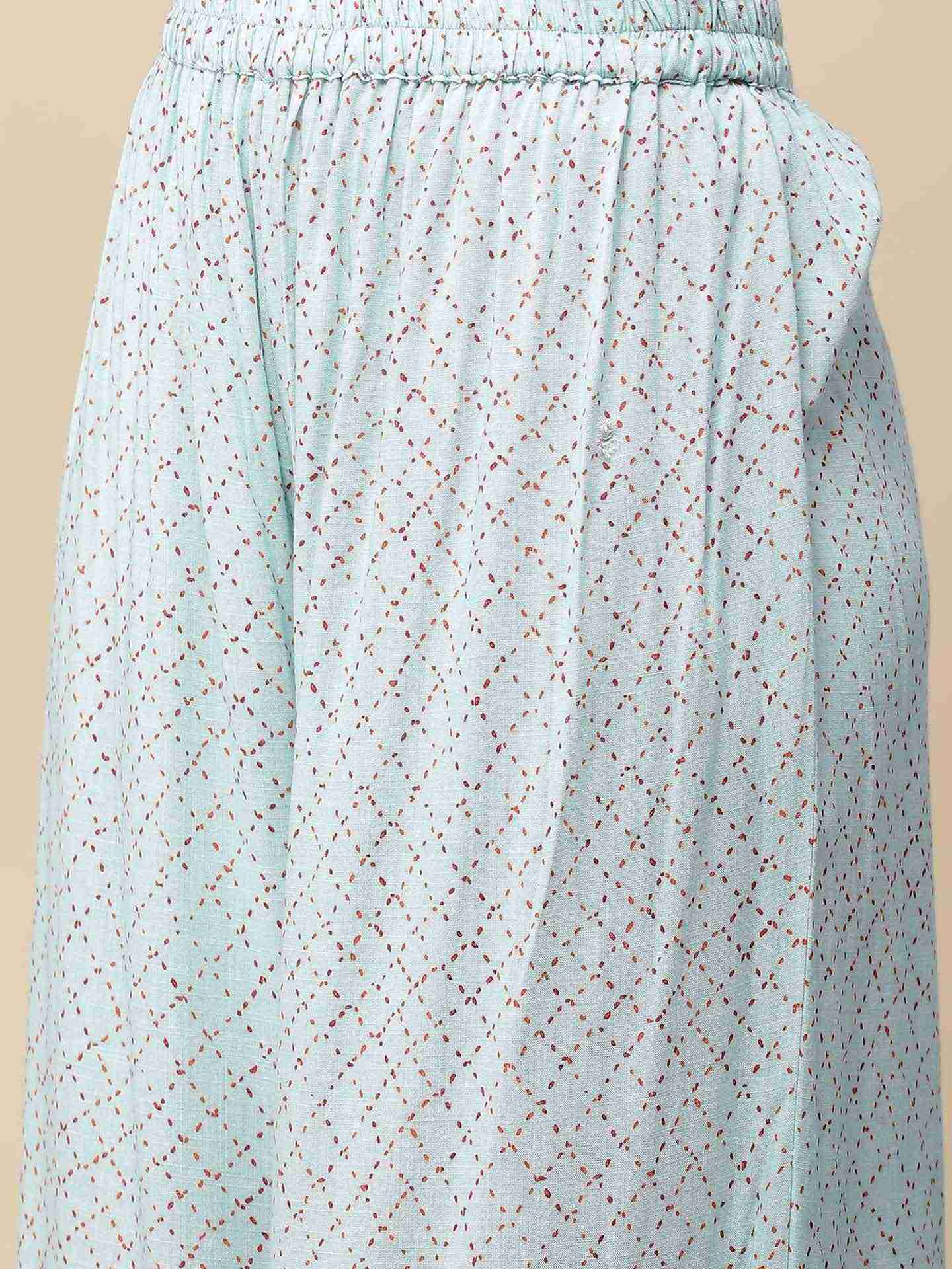 Blue Bridu Suit Set