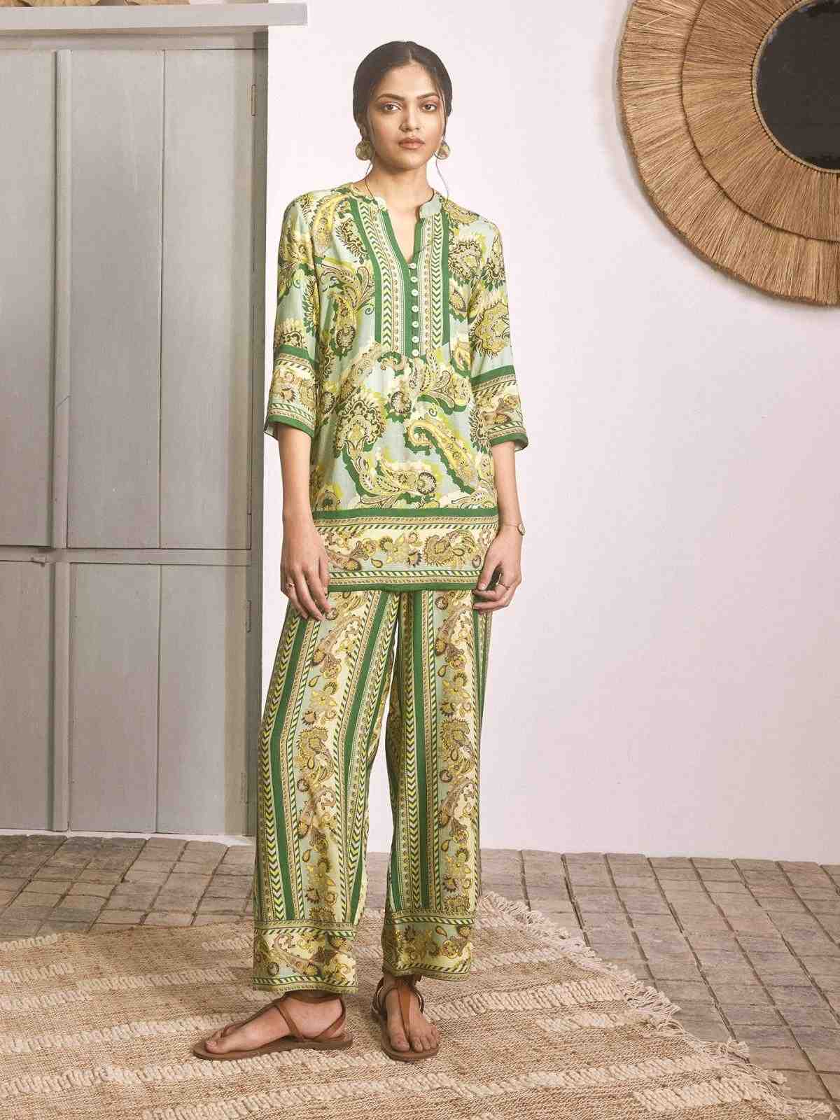 Emerald Twiggy Co-Ord Set