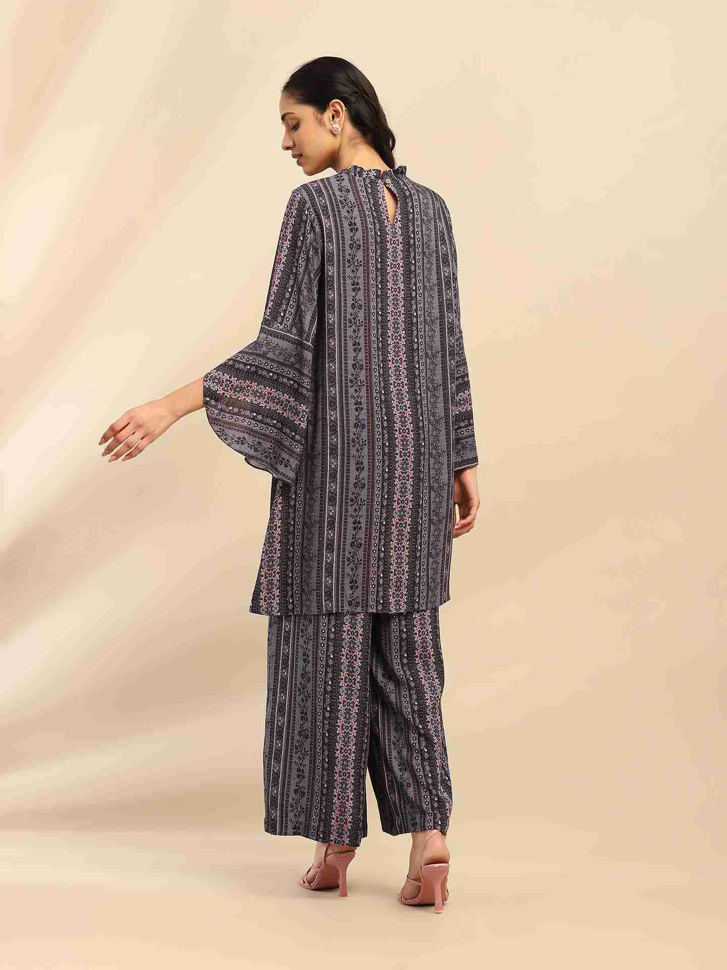 Blue Meera Kurta Set