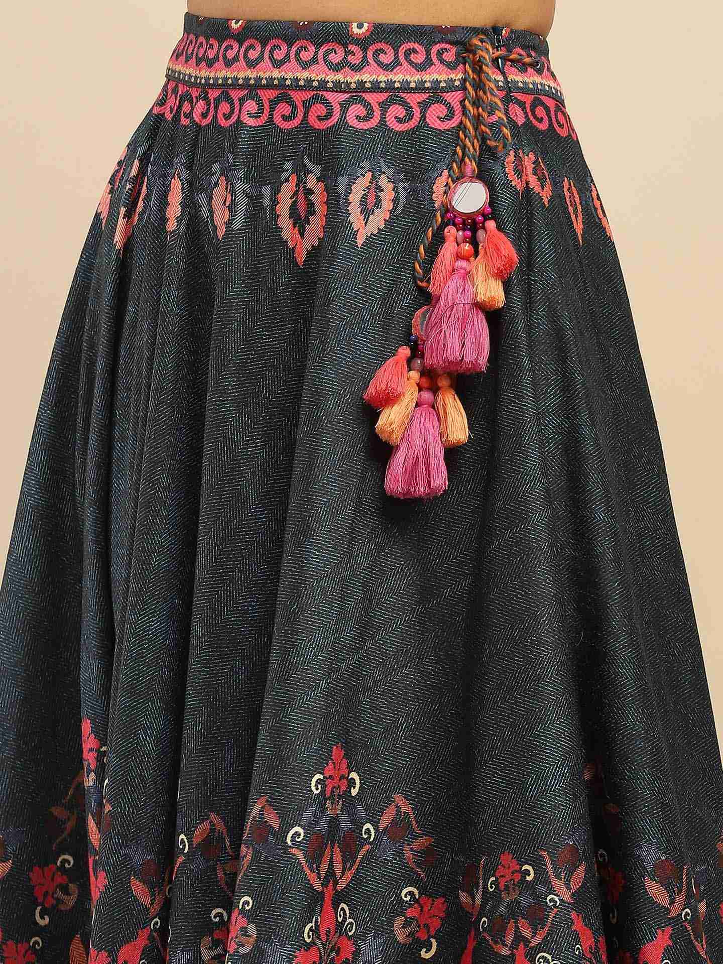 Blue Elsie Lehenga Set