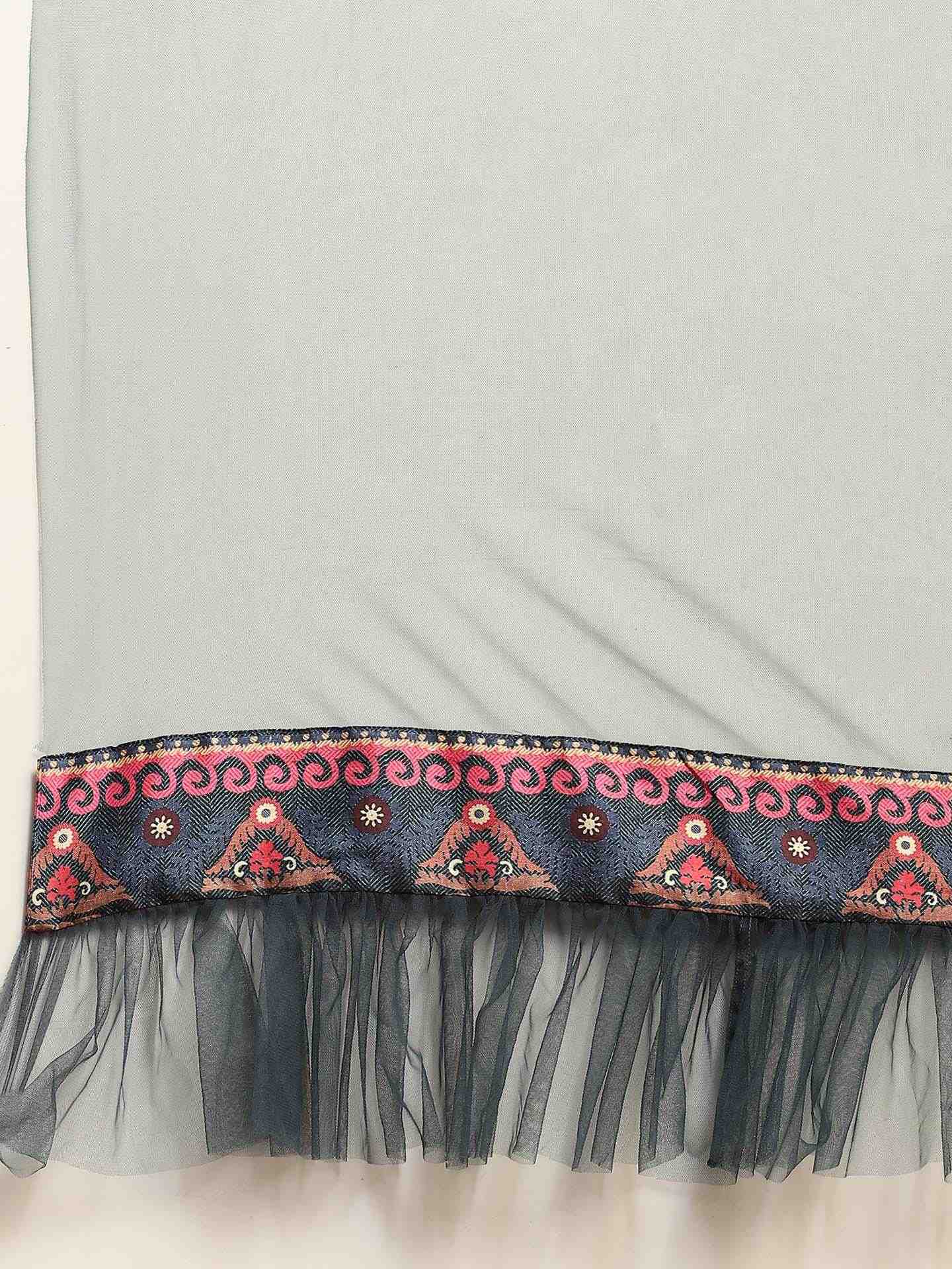 Blue Elsie Lehenga Set