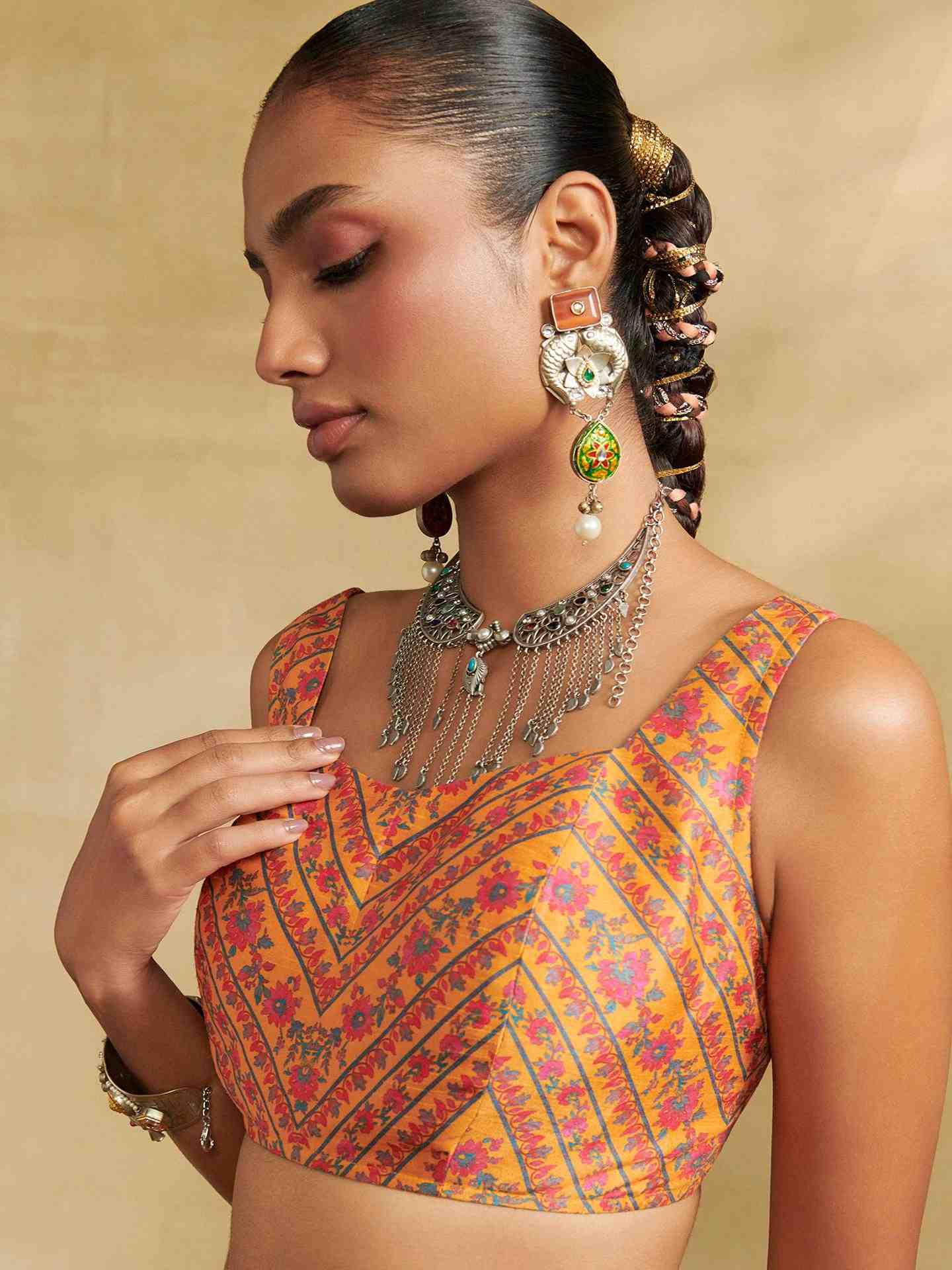 Yellow Fern Lehenga