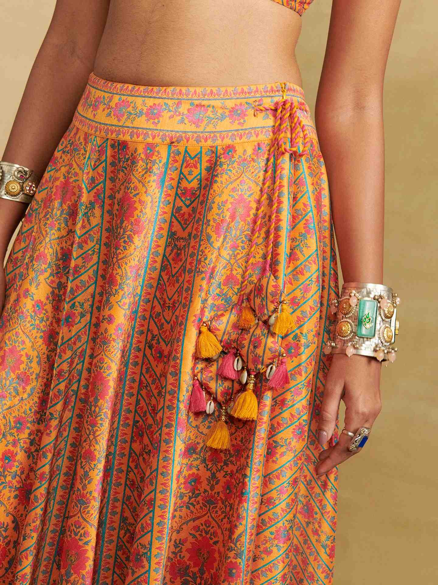 Yellow Fern Lehenga