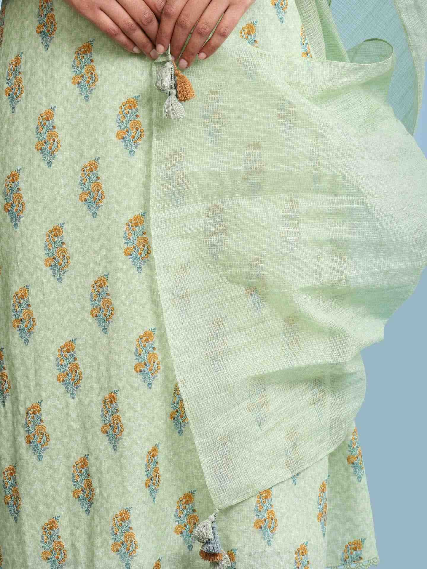 Green Aranya Suit Set