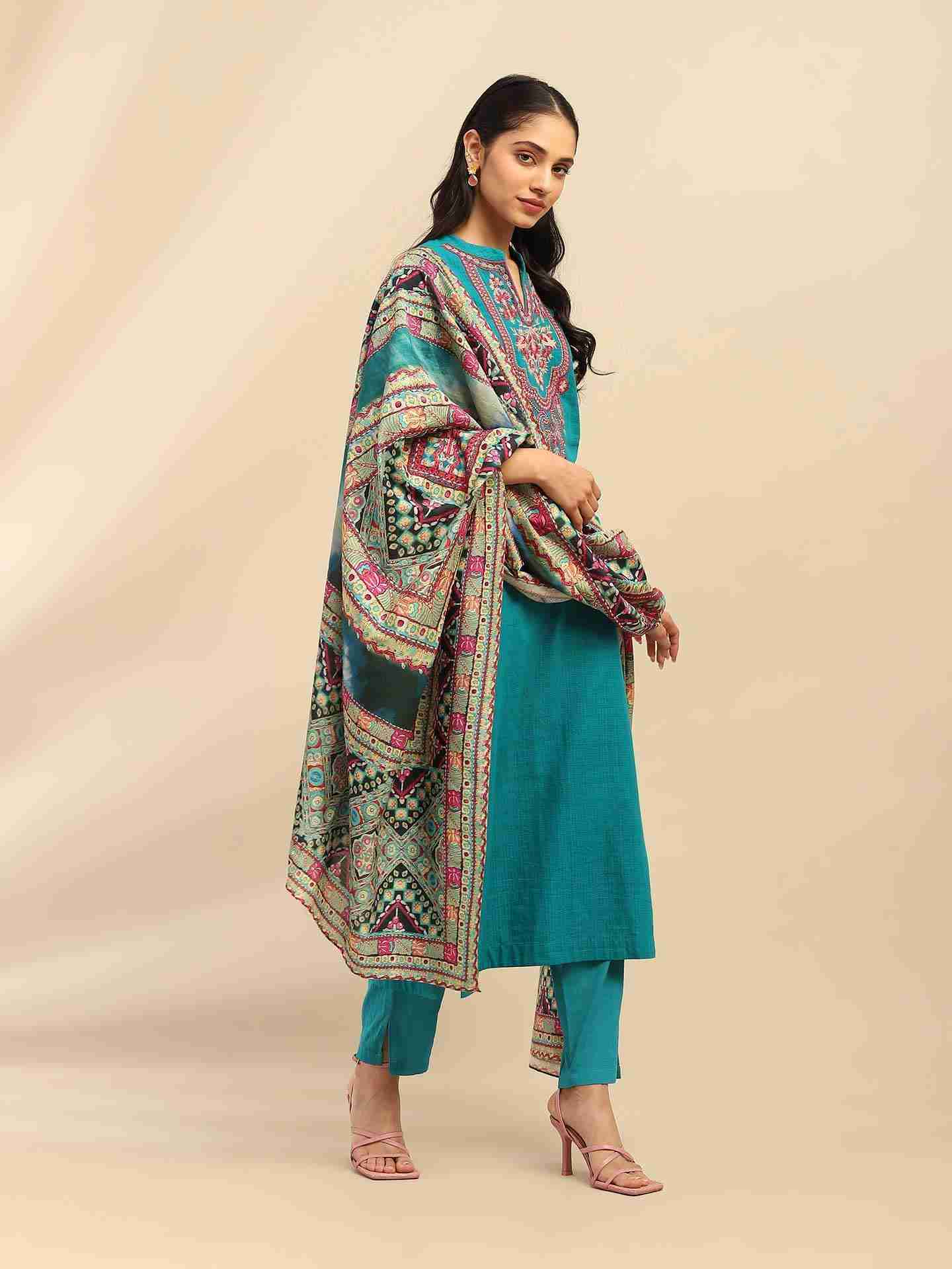 Blue Naina Suit Set
