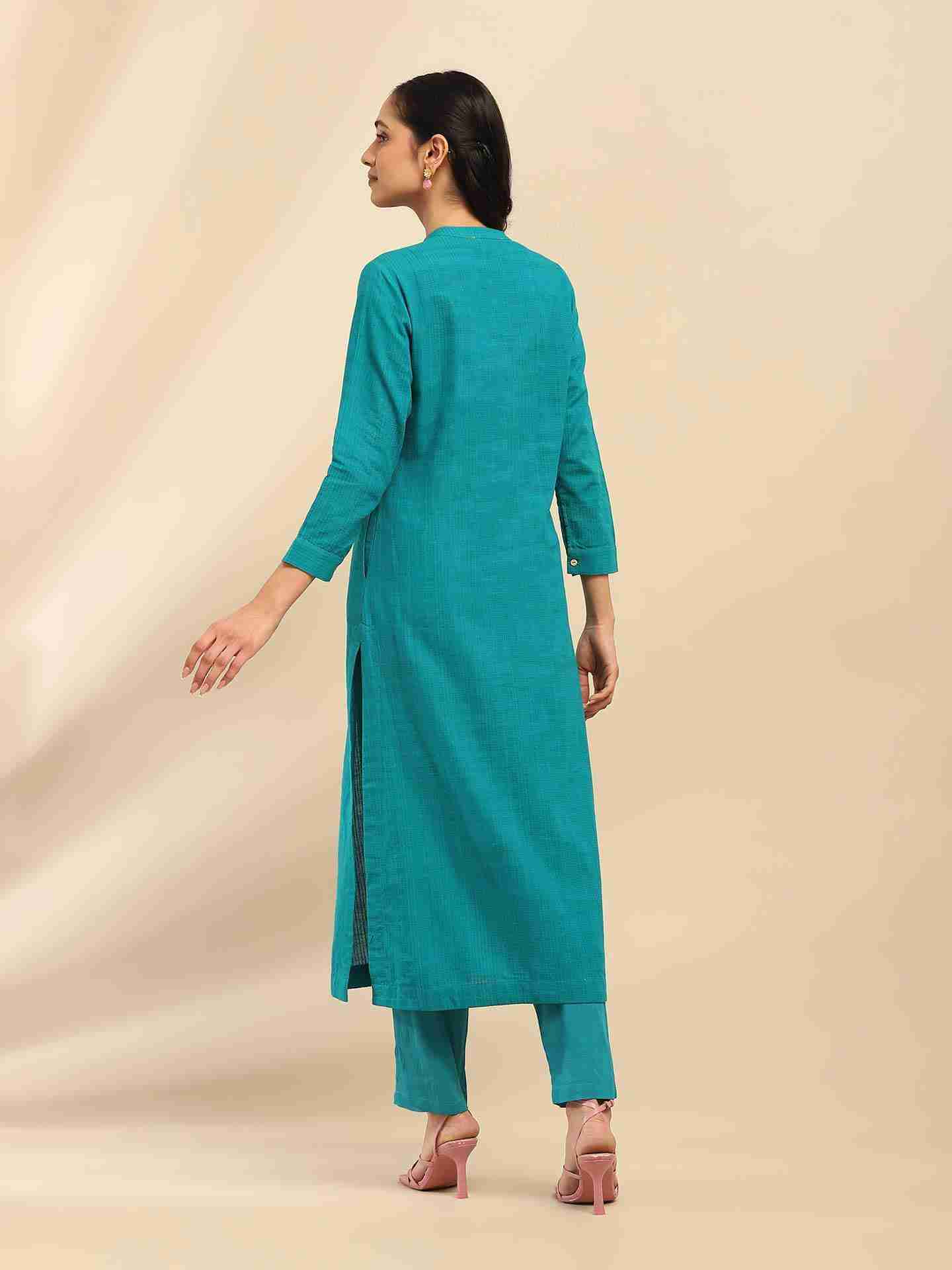Blue Naina Suit Set