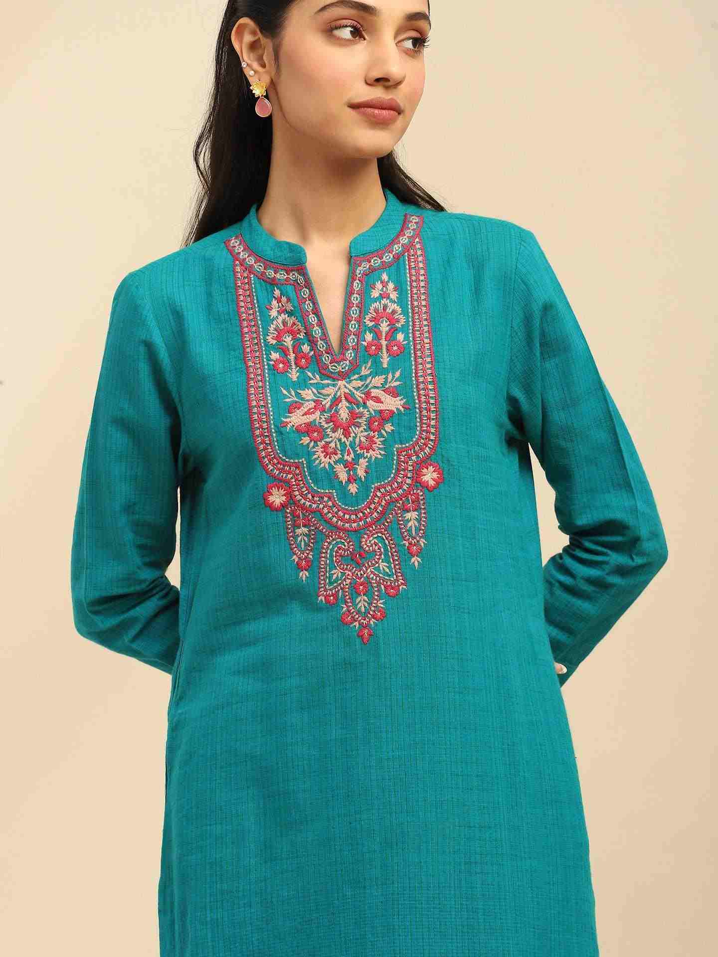 Blue Naina Suit Set