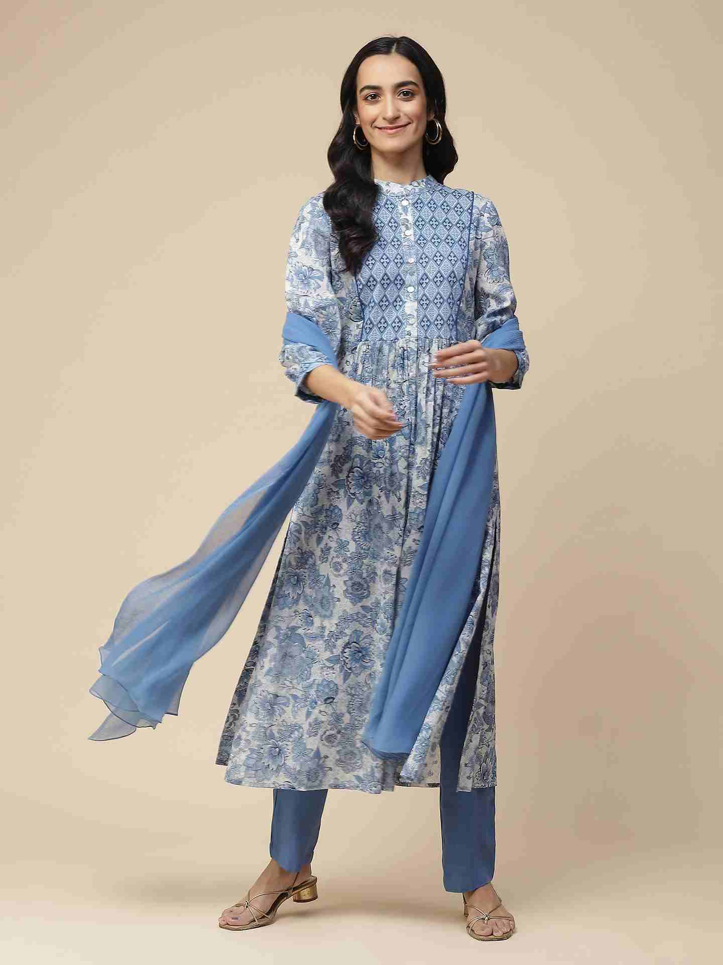 Blue Suhani Suit Set