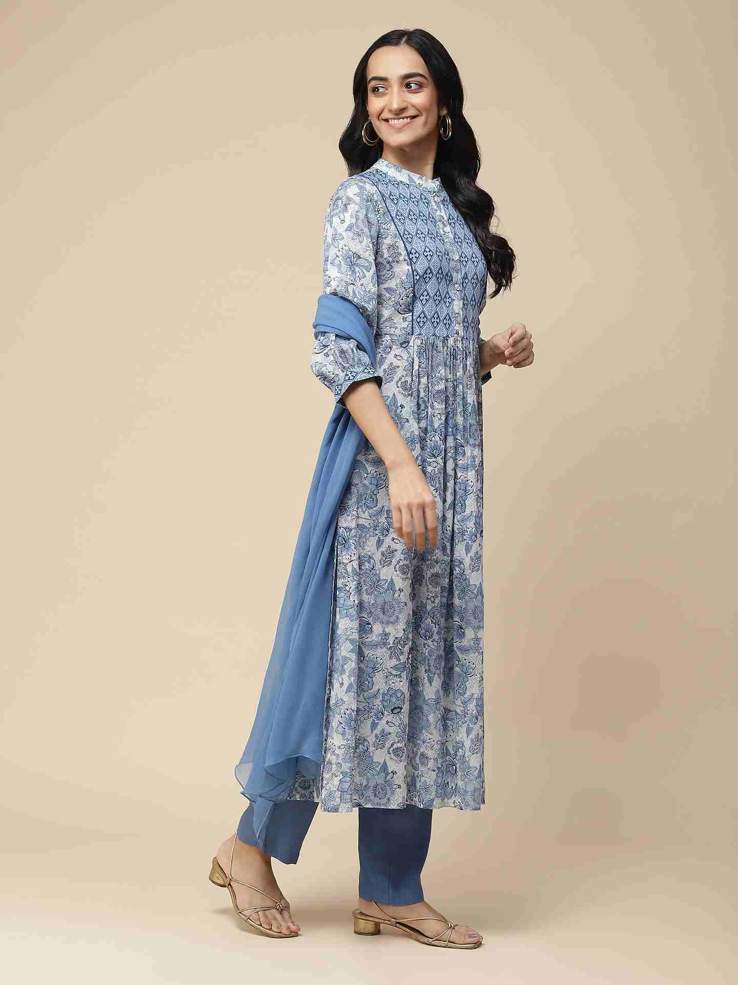 Blue Suhani Suit Set