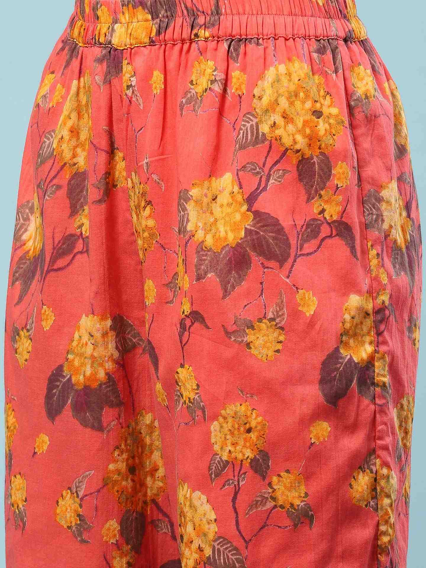 Peach Kalakriti Sharara Suit