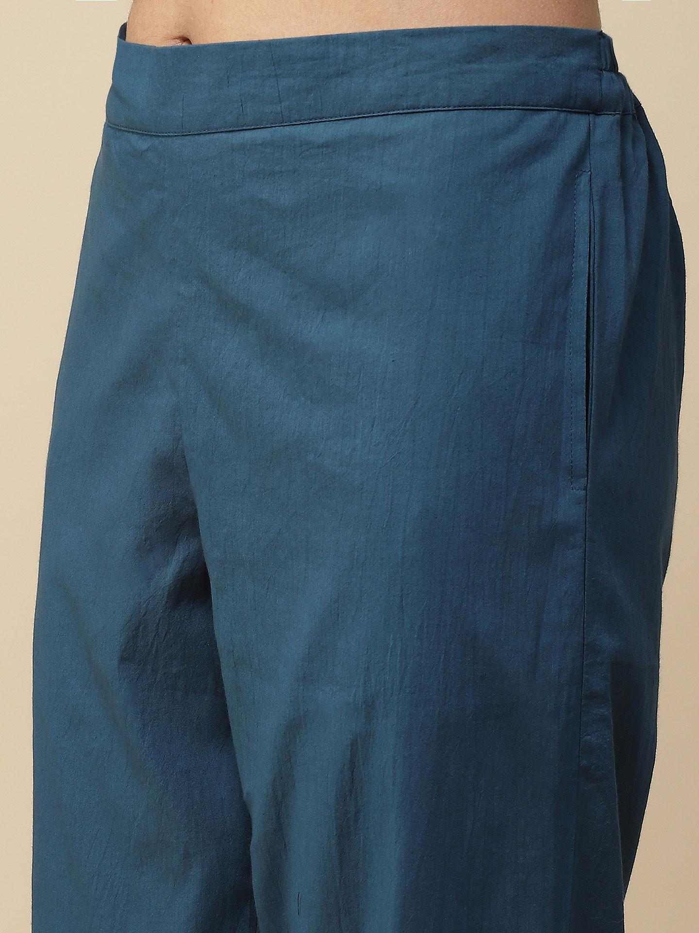 Blue Pihu Suit Set