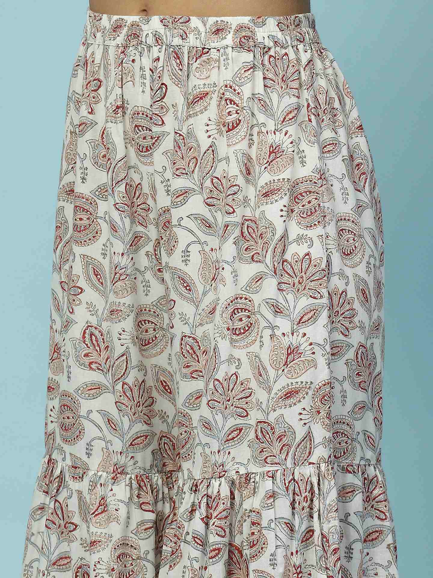 Off White Analiya Sharara Suit