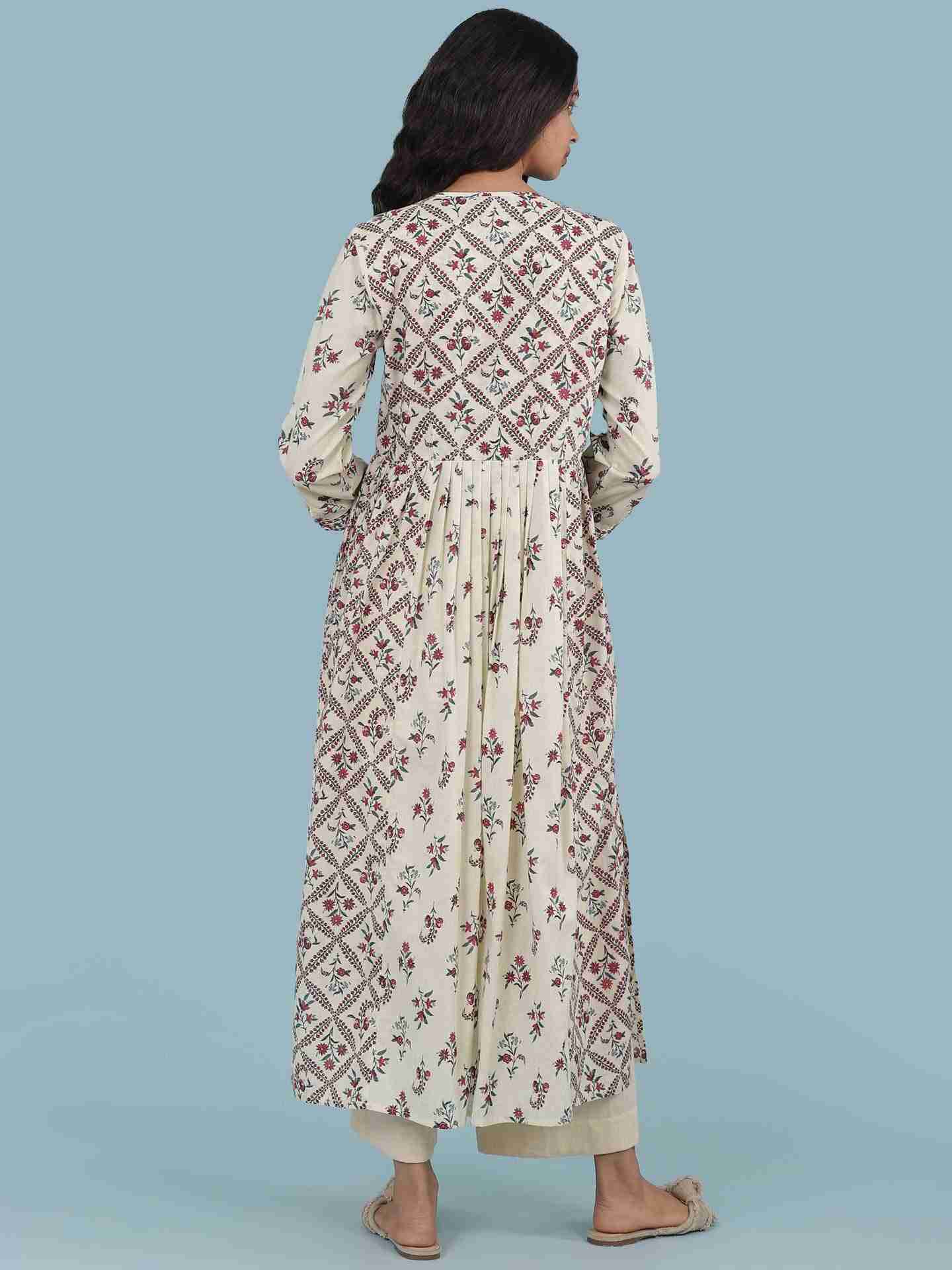 Ecru Amoli Suit Set