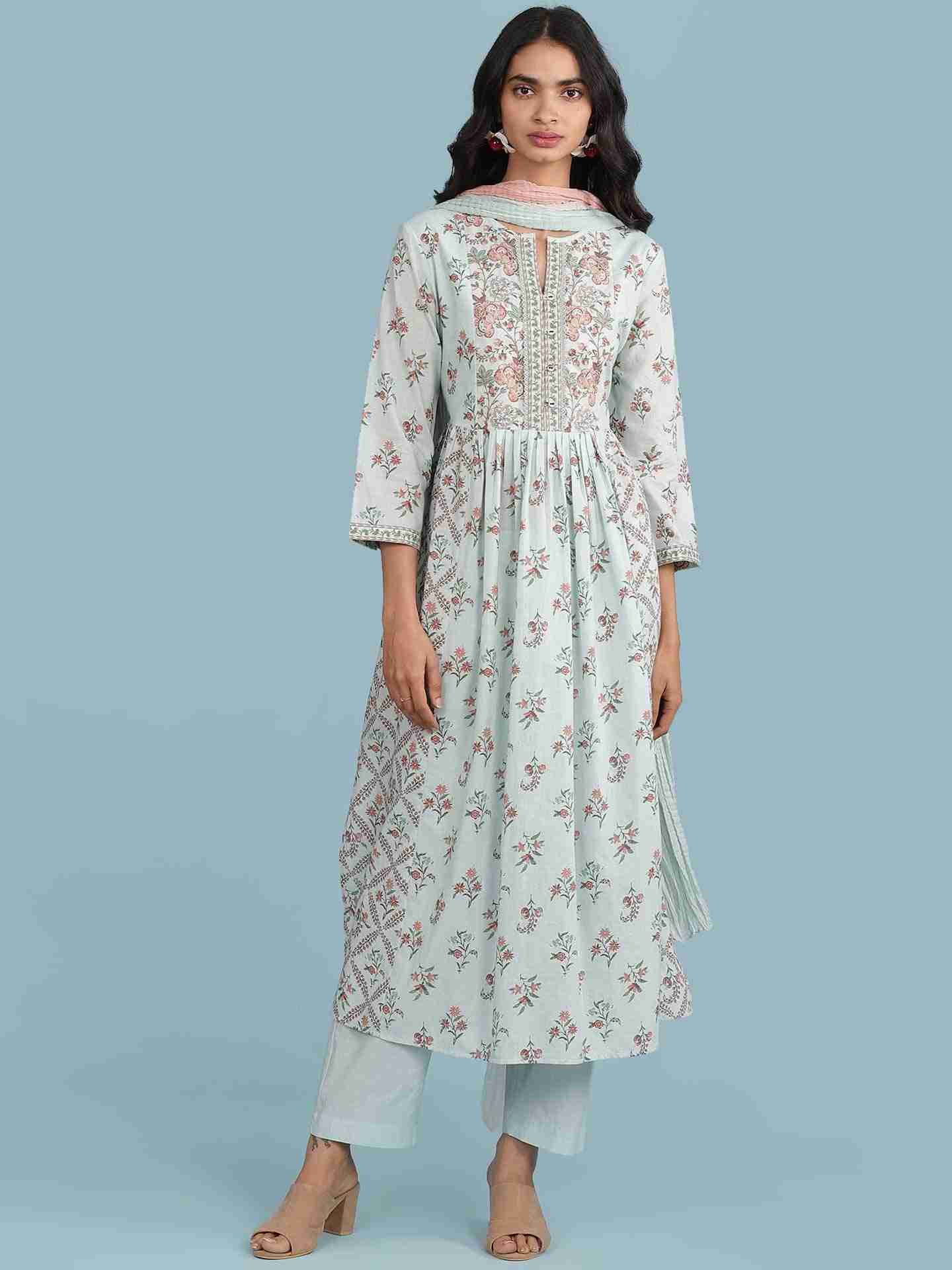 Green Amoli Suit Set