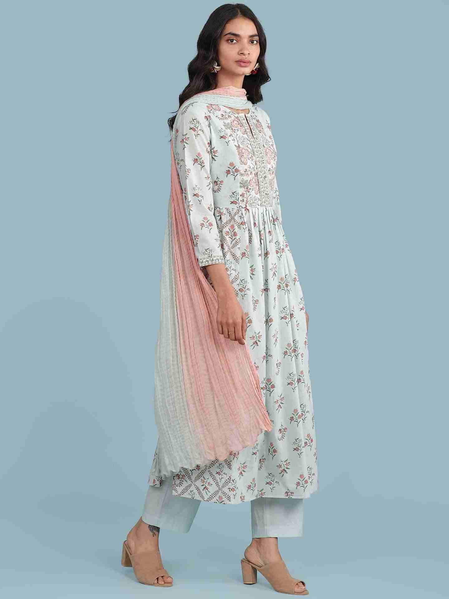 Green Amoli Suit Set