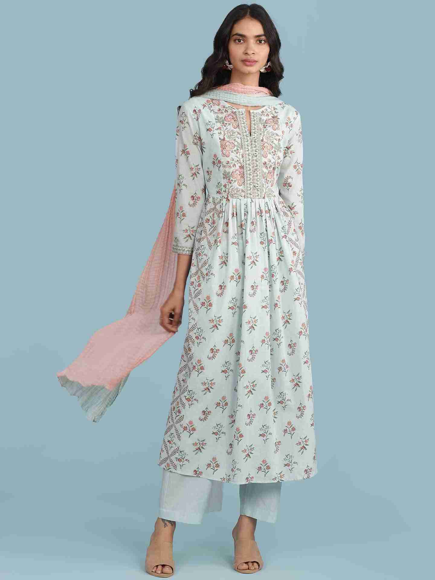 Green Amoli Suit Set
