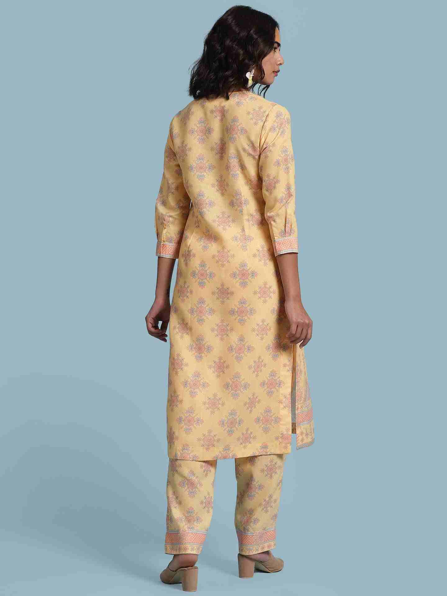 Yellow Neelamia Suit Set