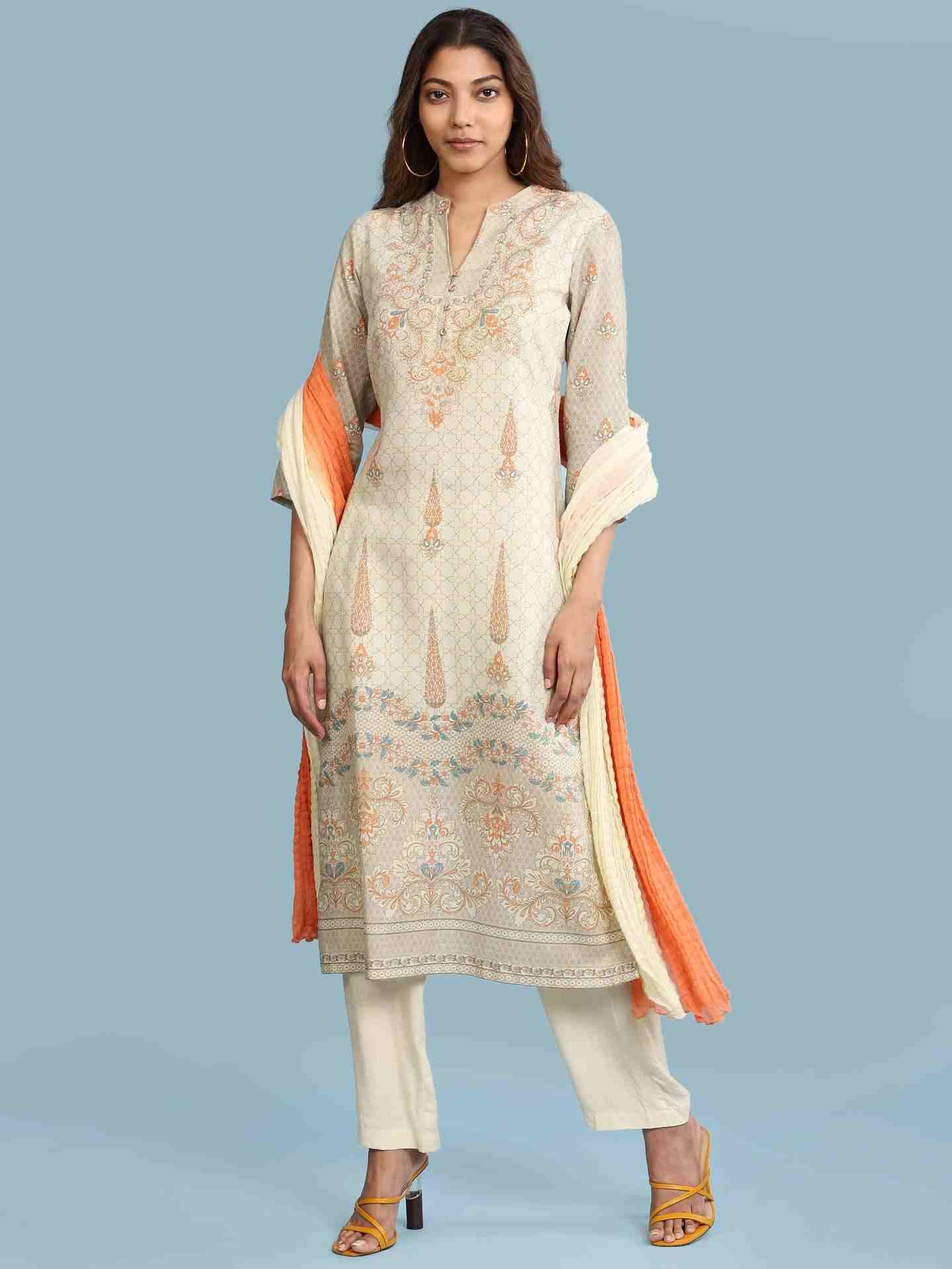 Green Asvika Suit Set