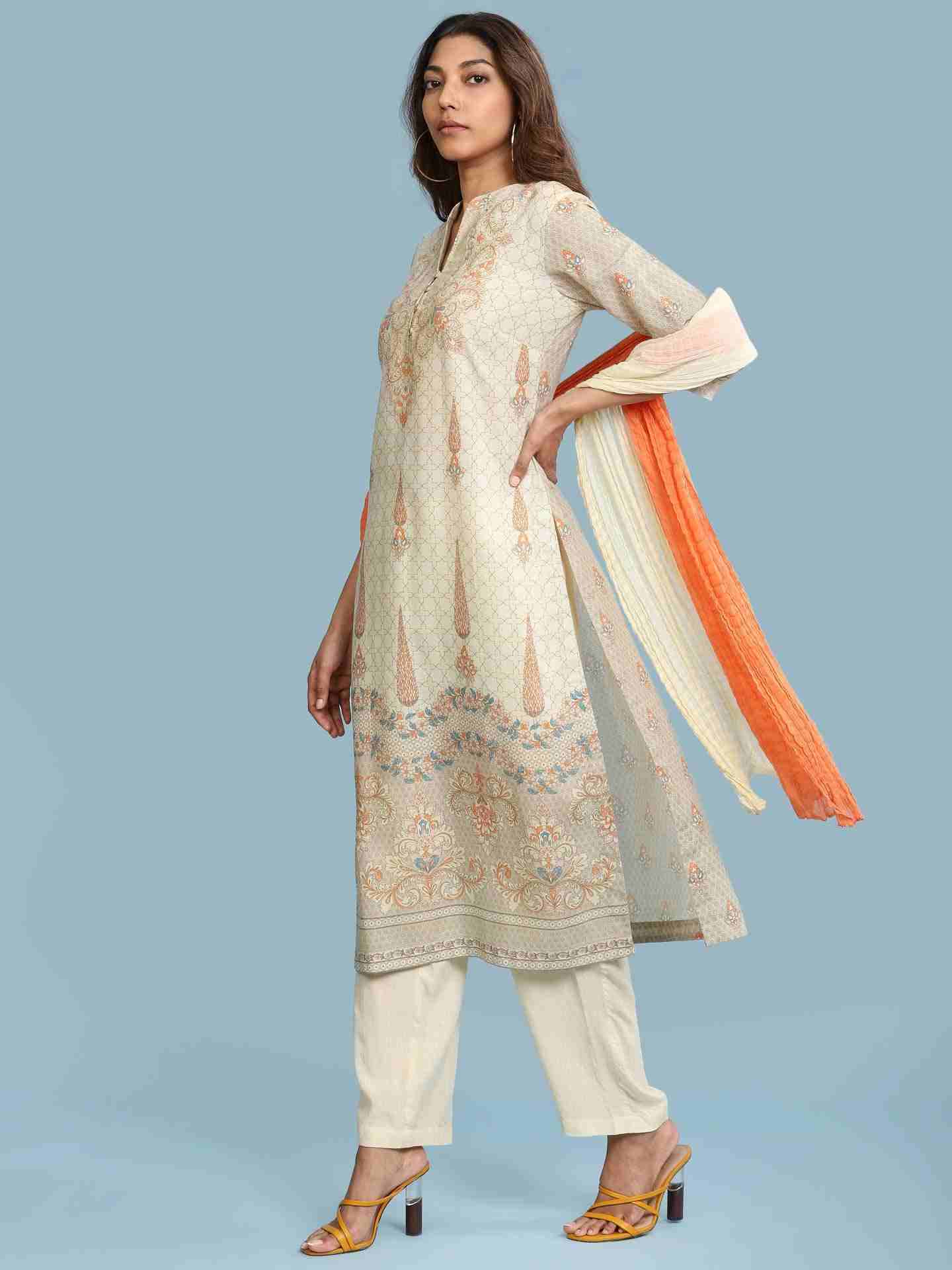 Green Asvika Suit Set