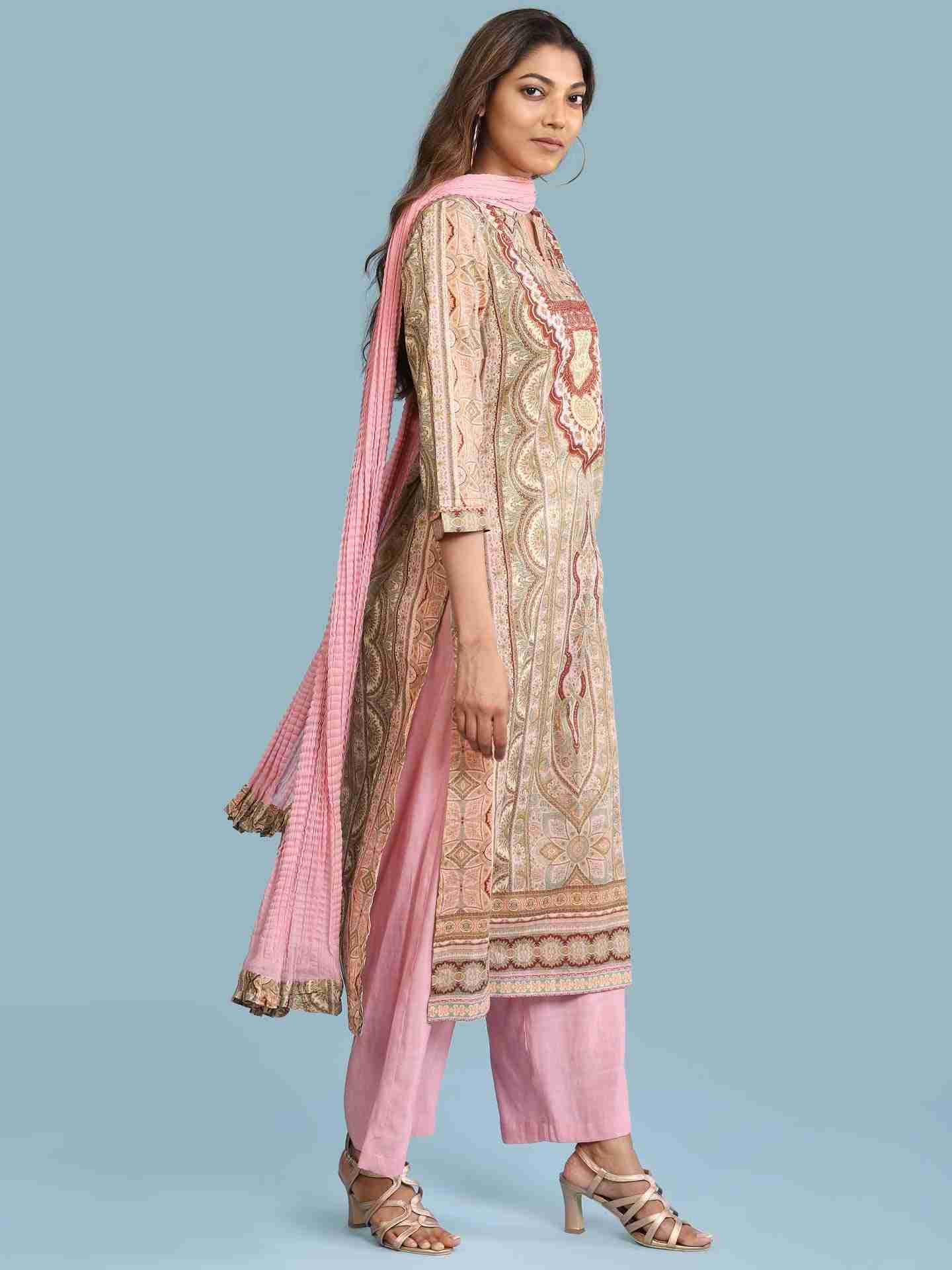 Green Arjuna Suit Set