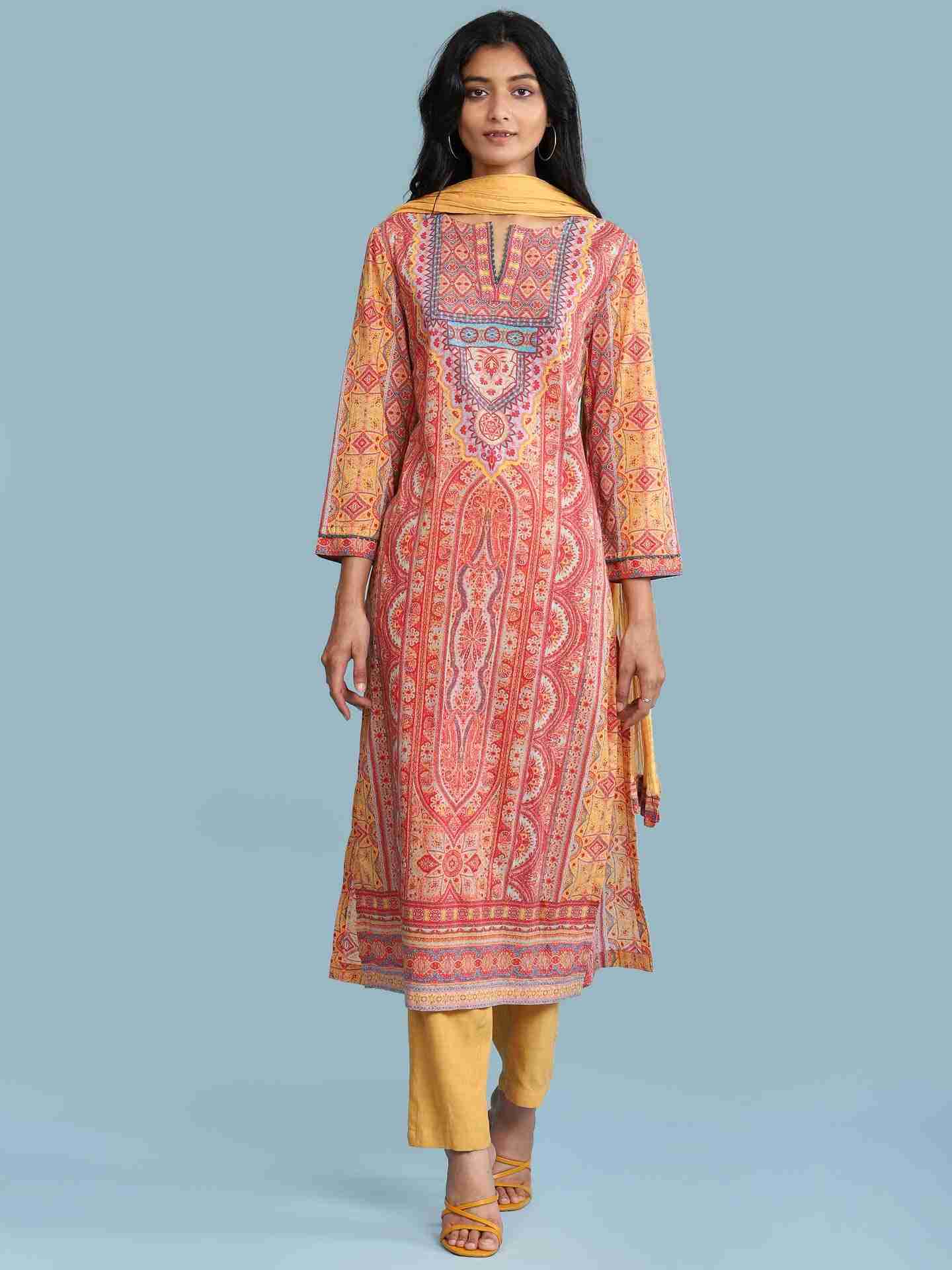 Pink Arjuna Suit Set