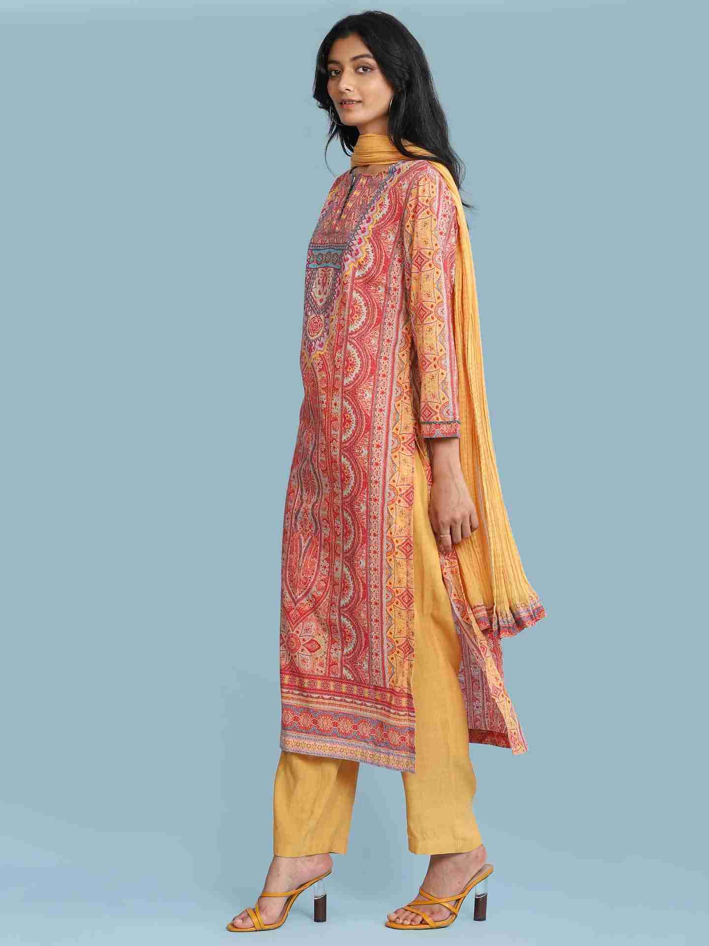 Pink Arjuna Suit Set