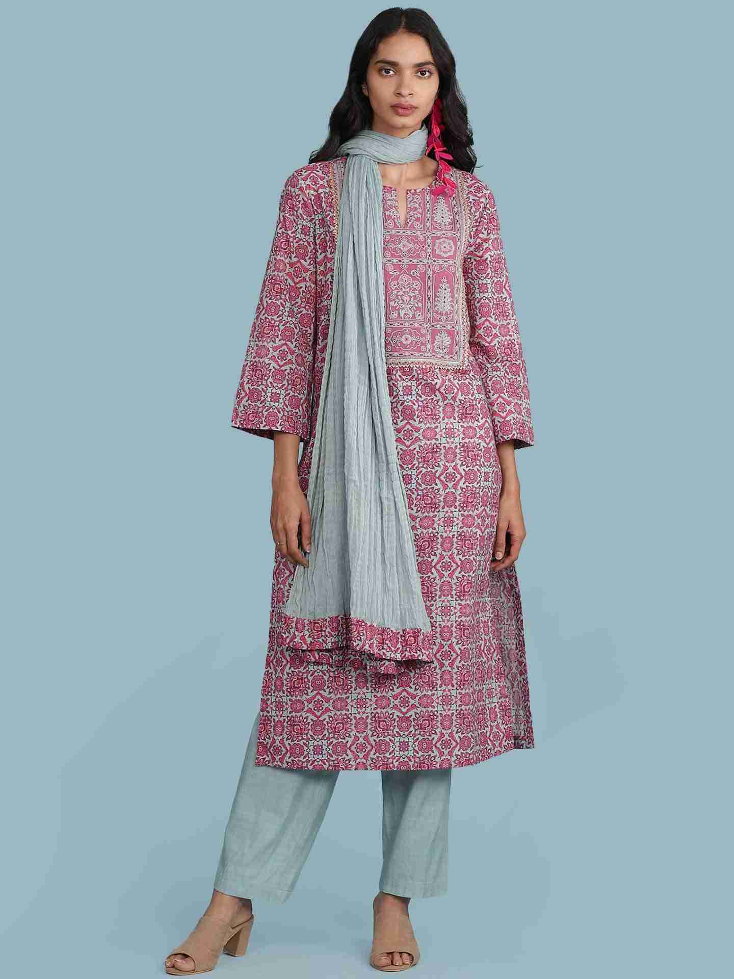 Purple Vanisha Suit Set