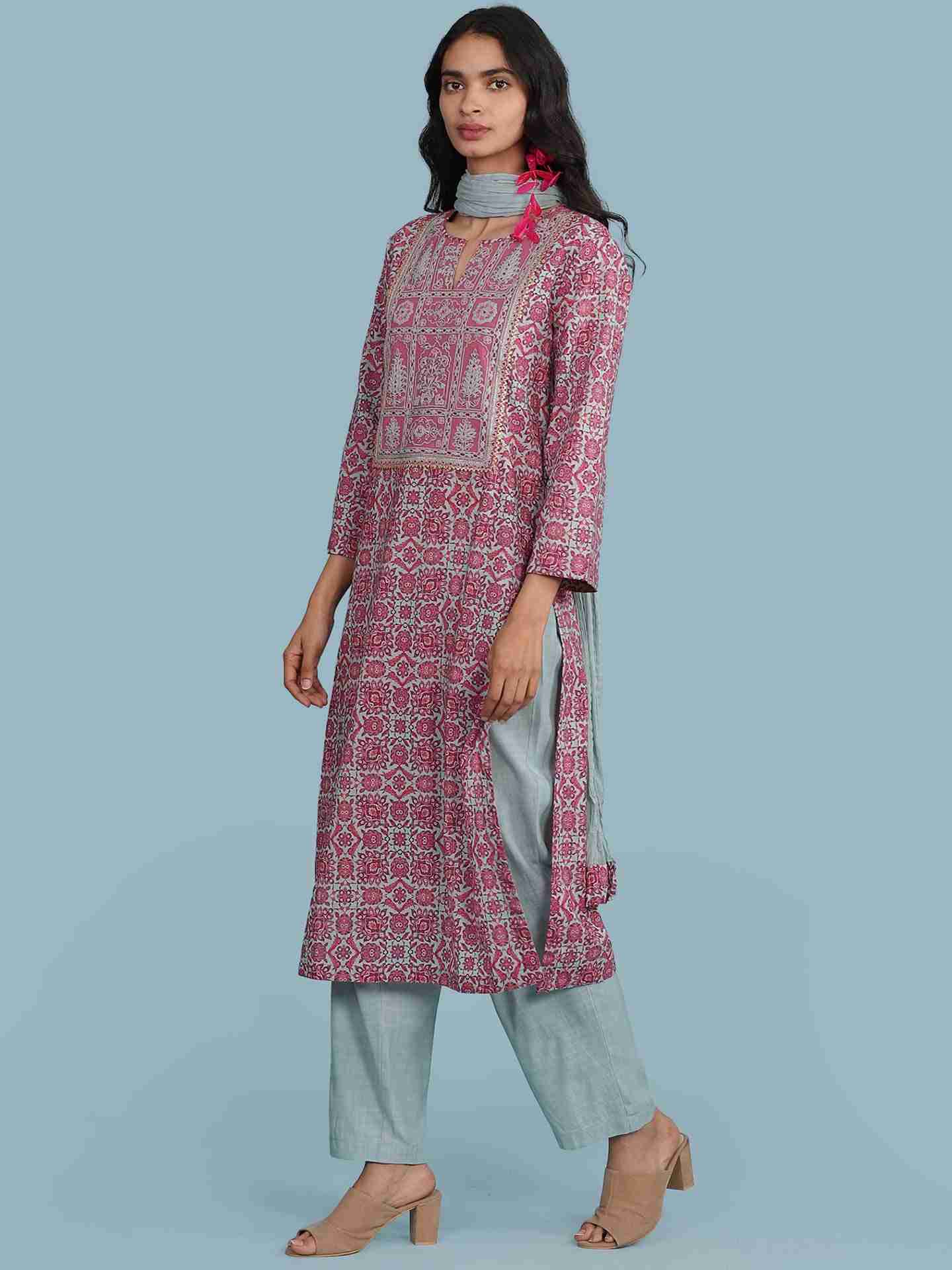 Purple Vanisha Suit Set