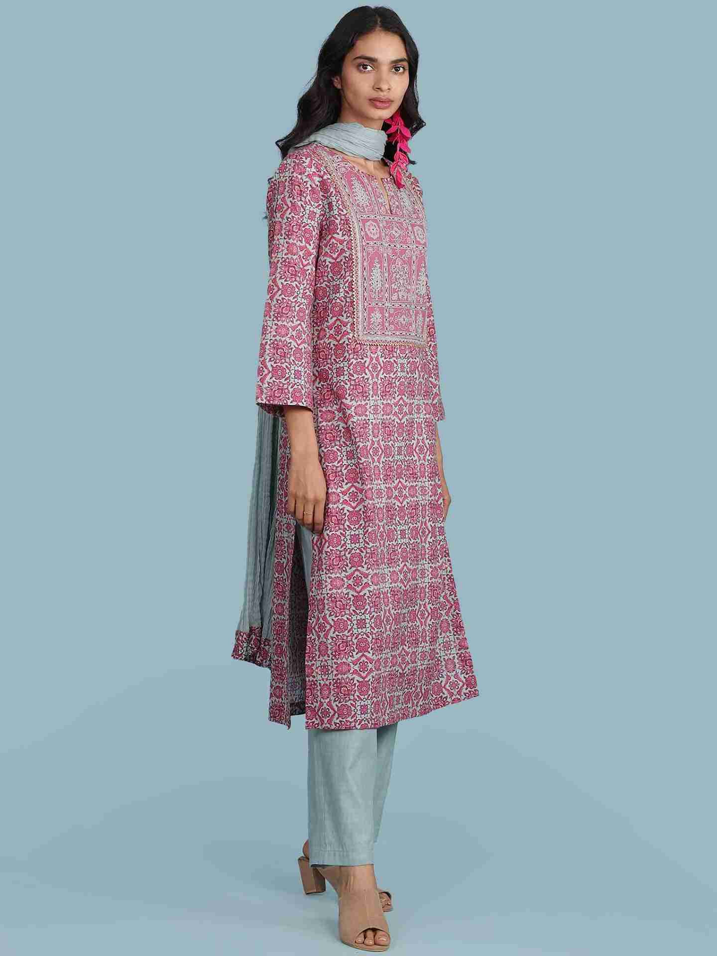 Purple Vanisha Suit Set