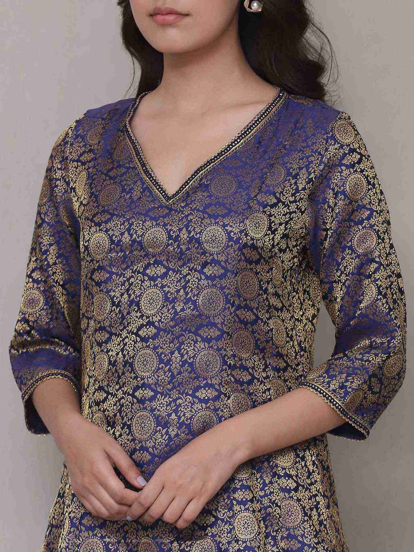 Blue Neiza Suit Set