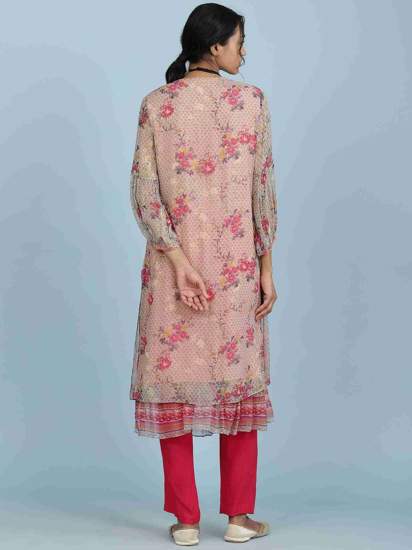 Pink Malhar Suit Set