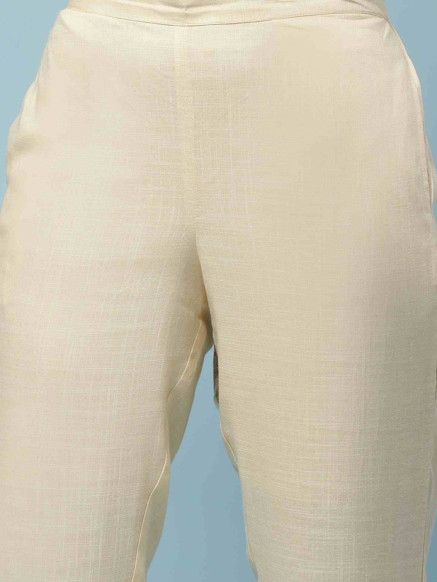 Beige Neeyati Suit Set