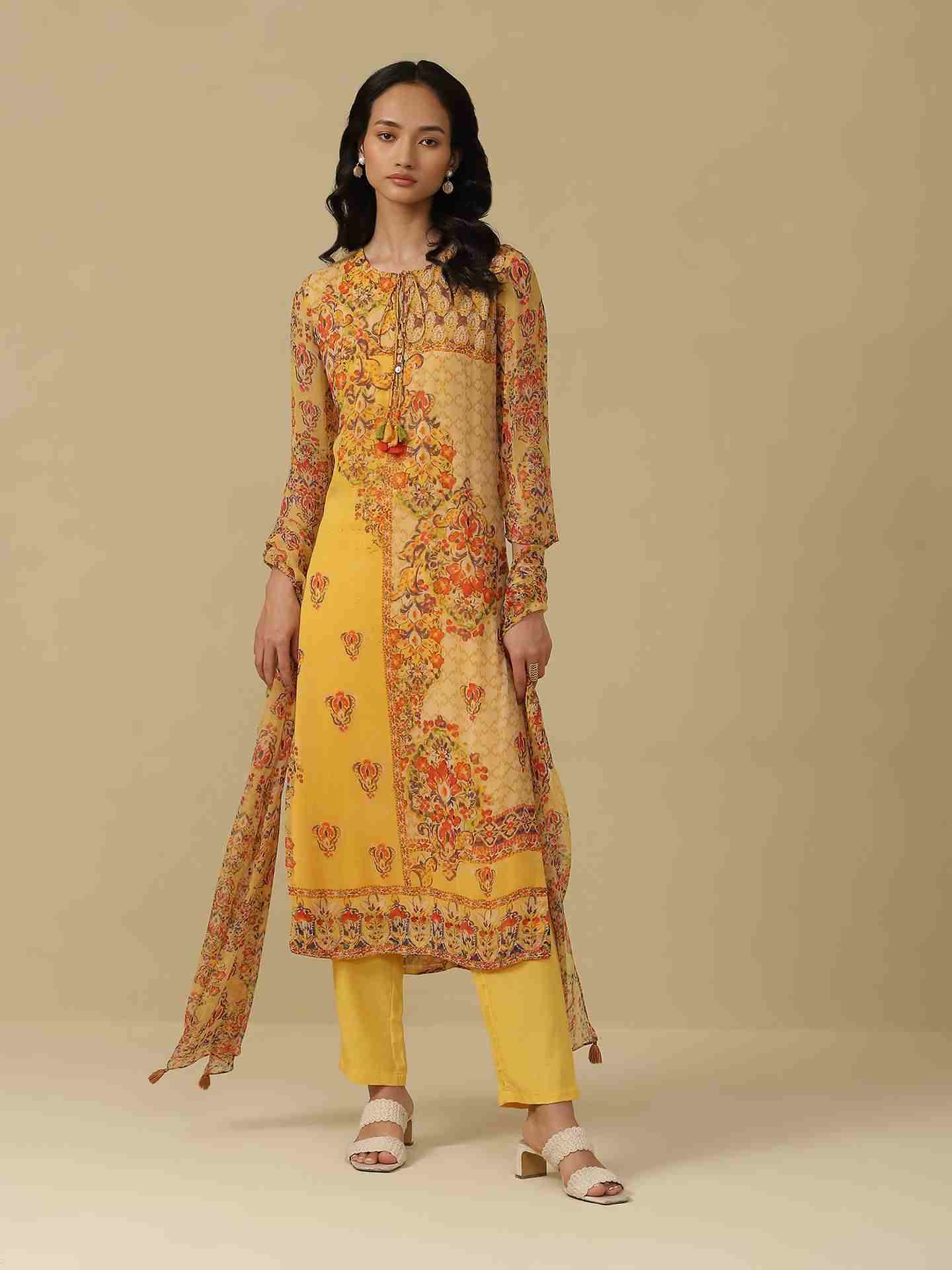 Yellow Hazelle Suit Set