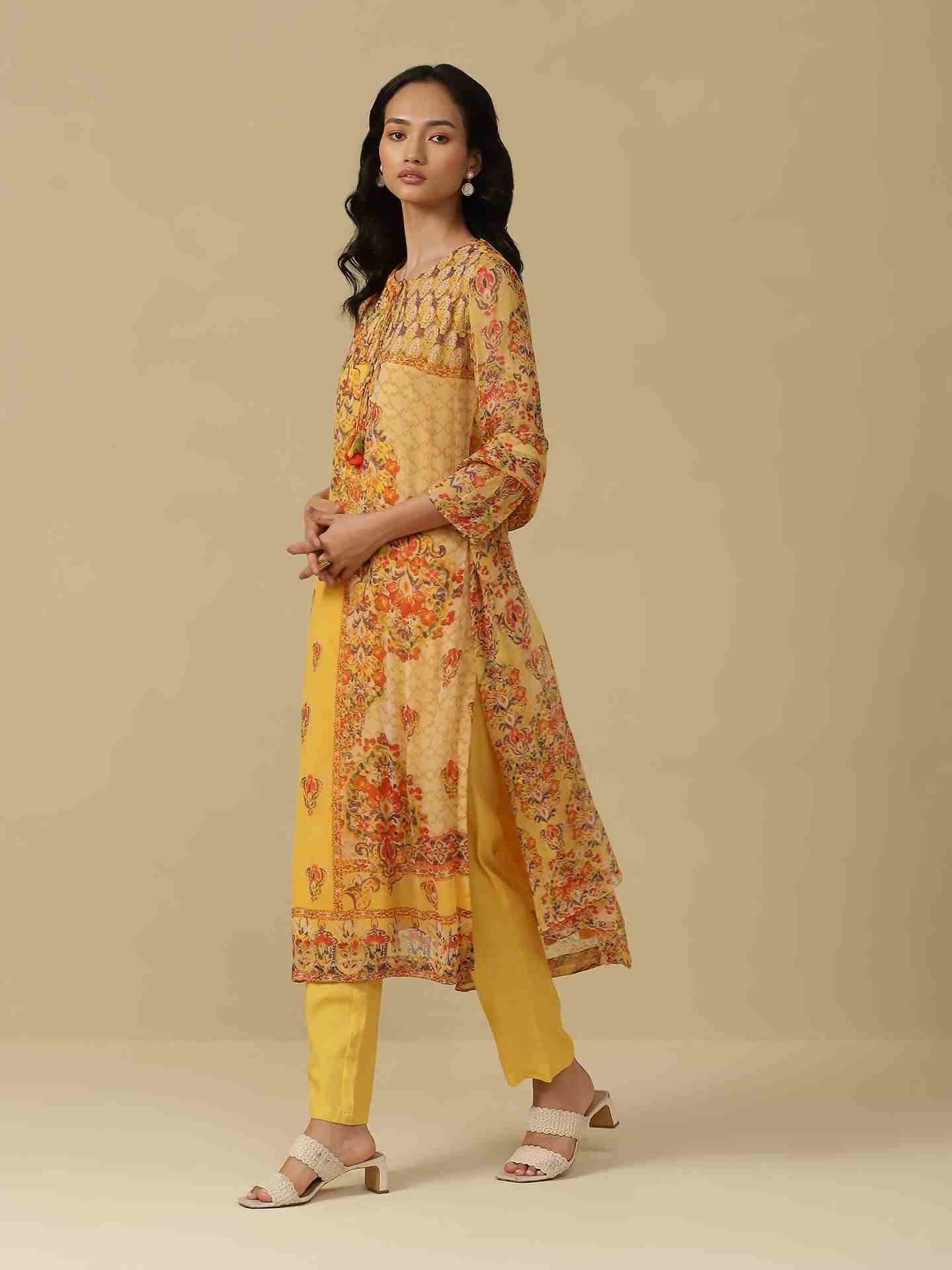 Yellow Hazelle Suit Set