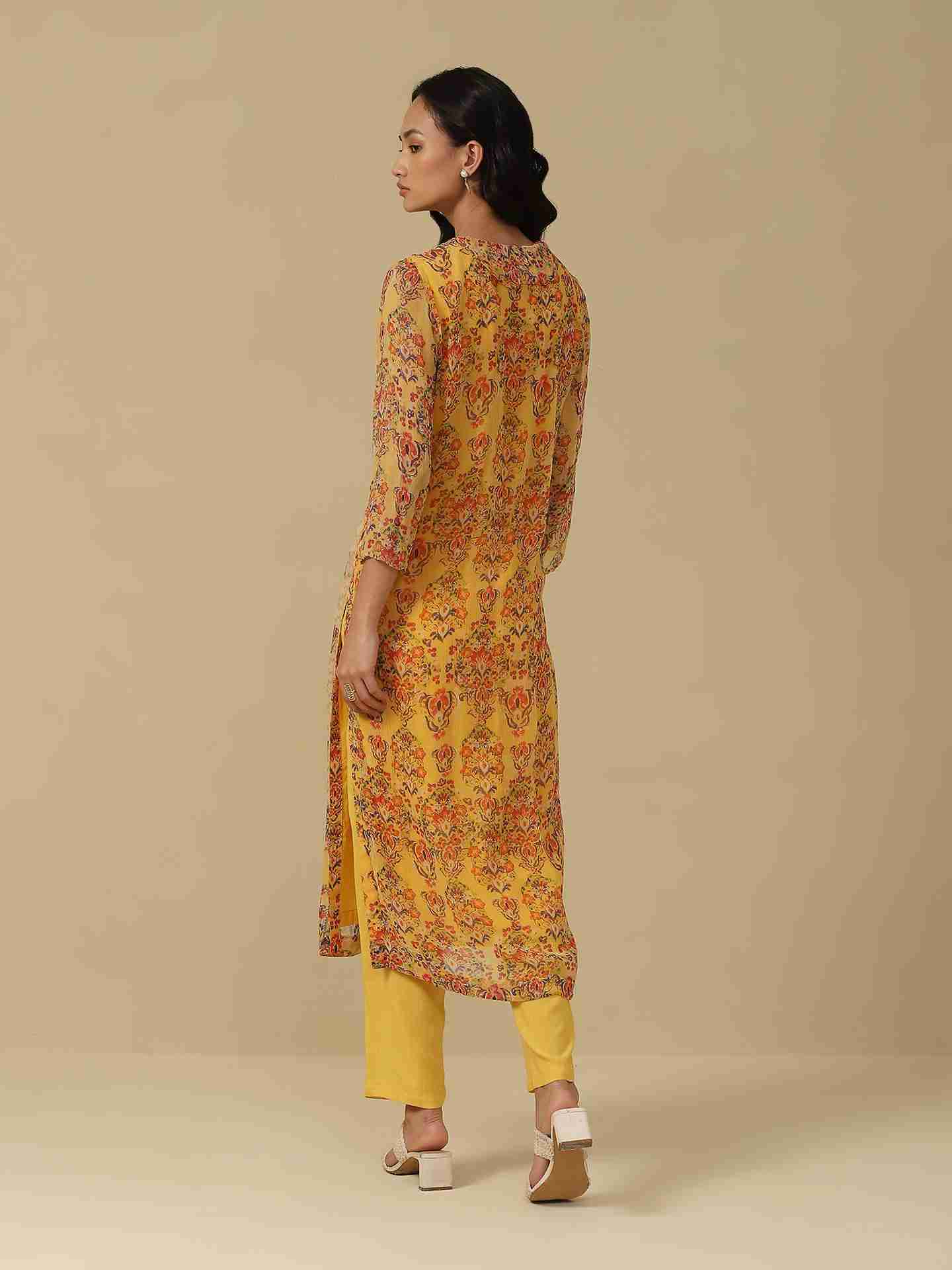 Yellow Hazelle Suit Set