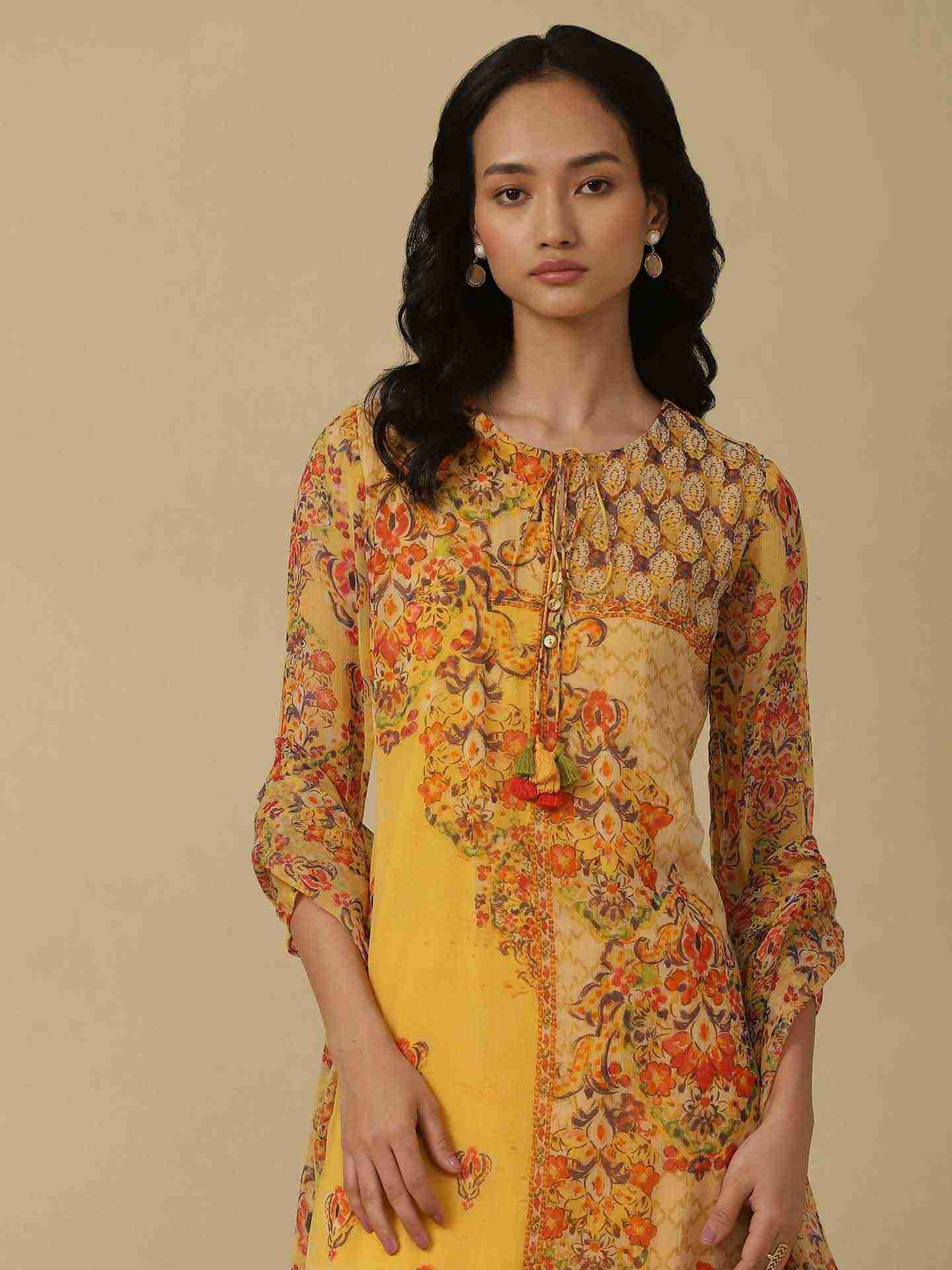 Yellow Hazelle Suit Set