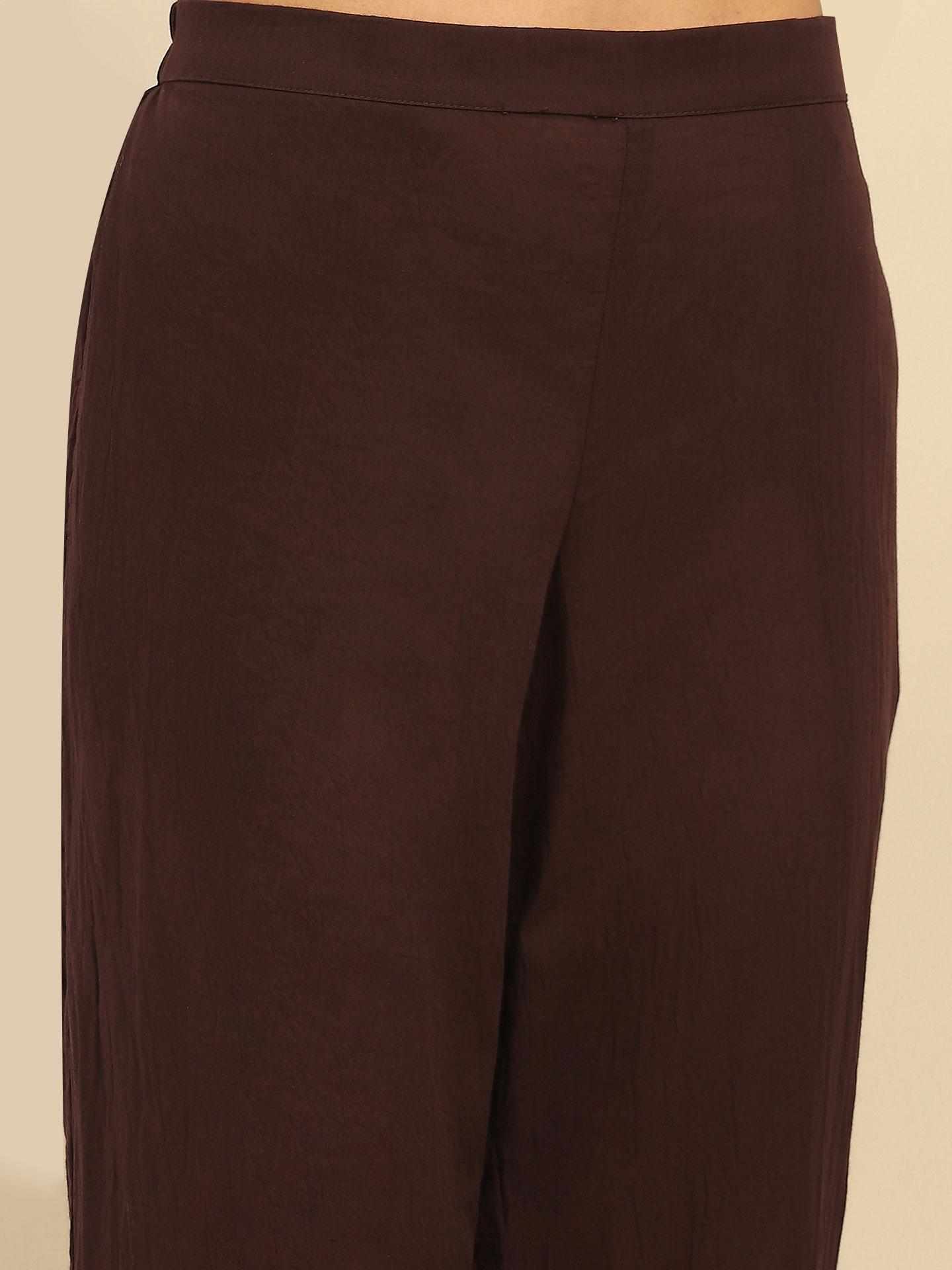 Black Cashmere Suit Set