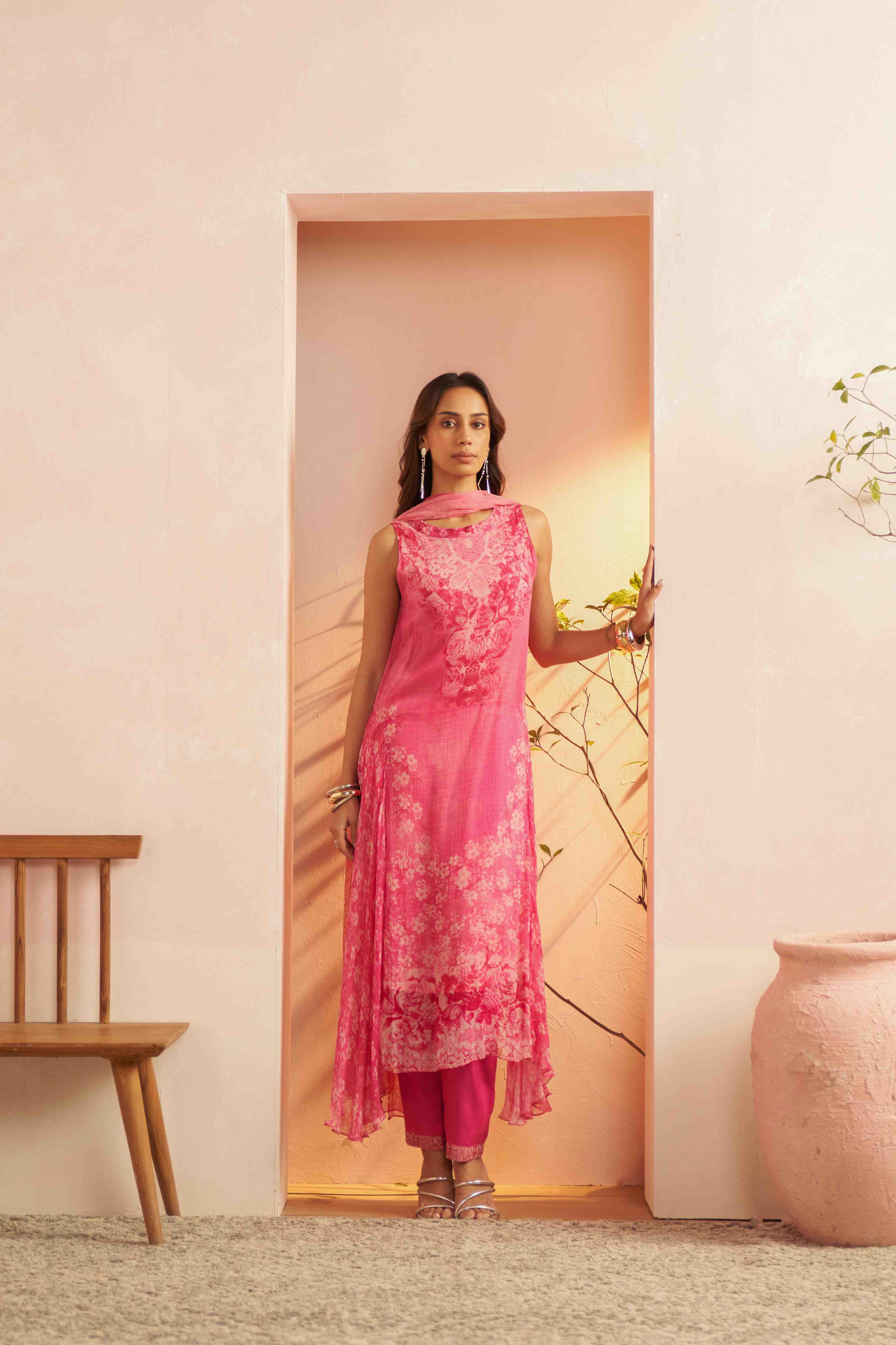 Pink Emilia Suit Set