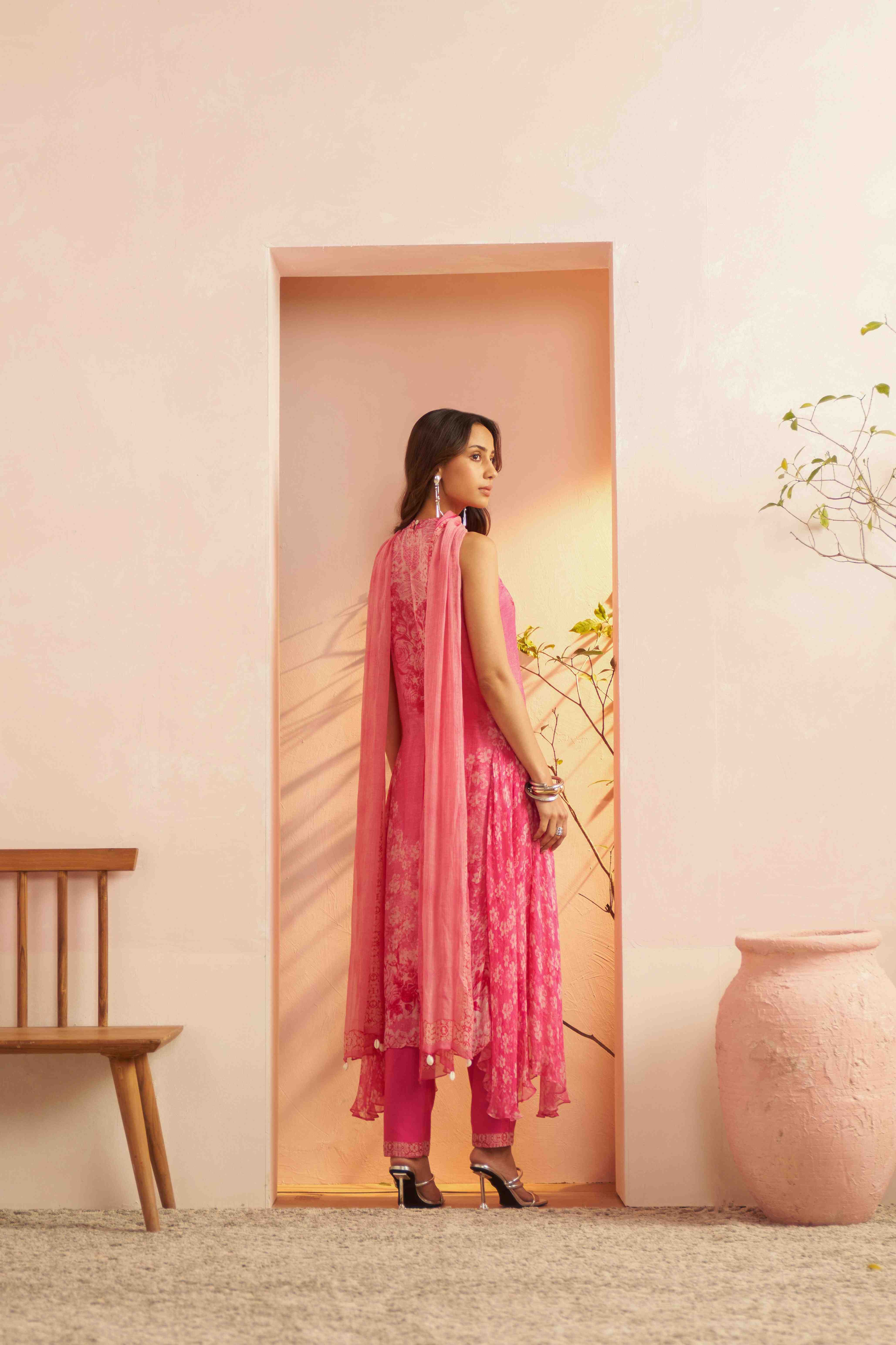 Pink Emilia Suit Set