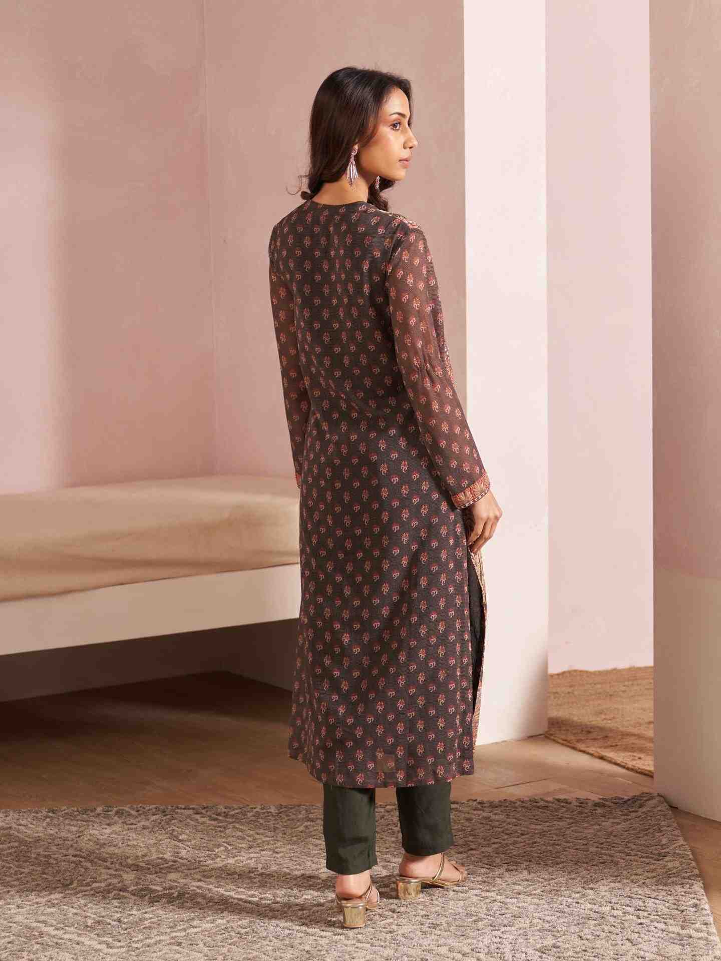 Olive Green Trove Suit Set