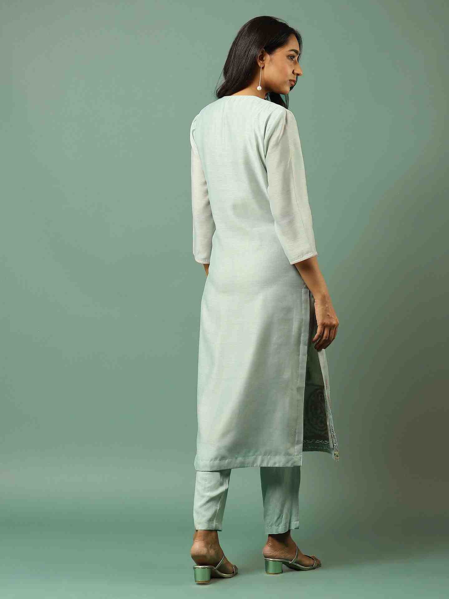 Green Noor Suit Set