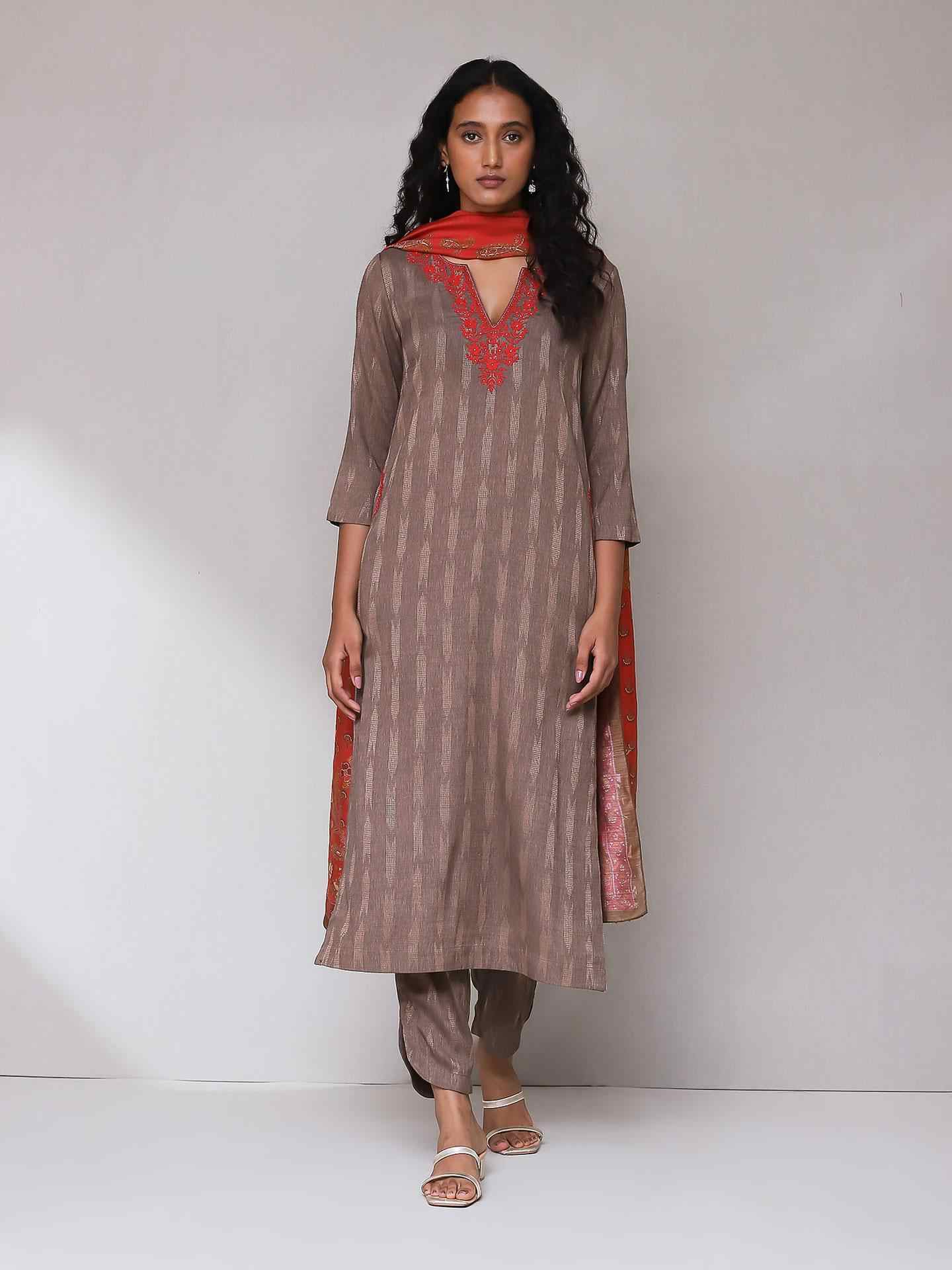 Light Brown Zuni Suit Set